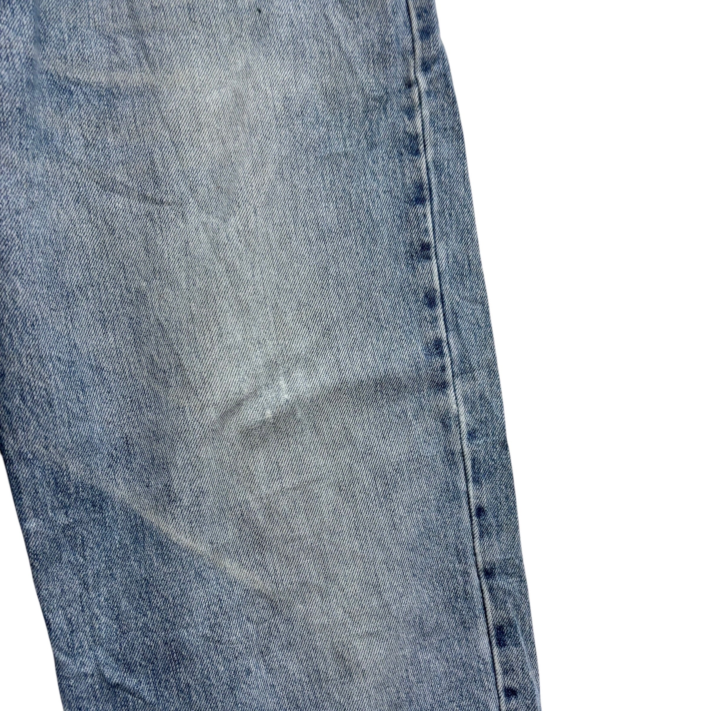 Levis 550 Jeans W36 L30 Mens Light Blue Baggy Relaxed Straight Fit Vintage Denim
