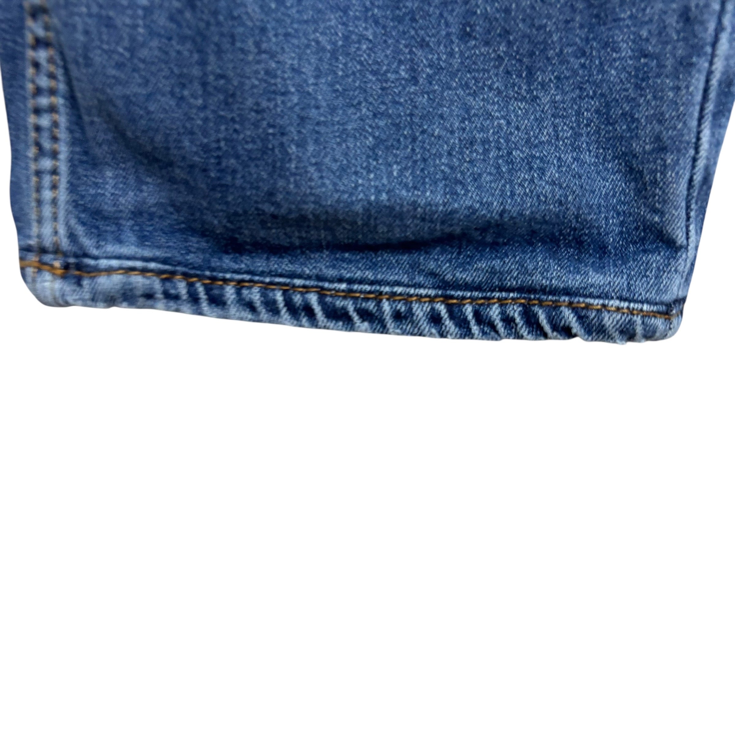 Levis 514 Jeans W32 L27 Mens Mid Blue Regular Straight Fit Stretch Denim (E)