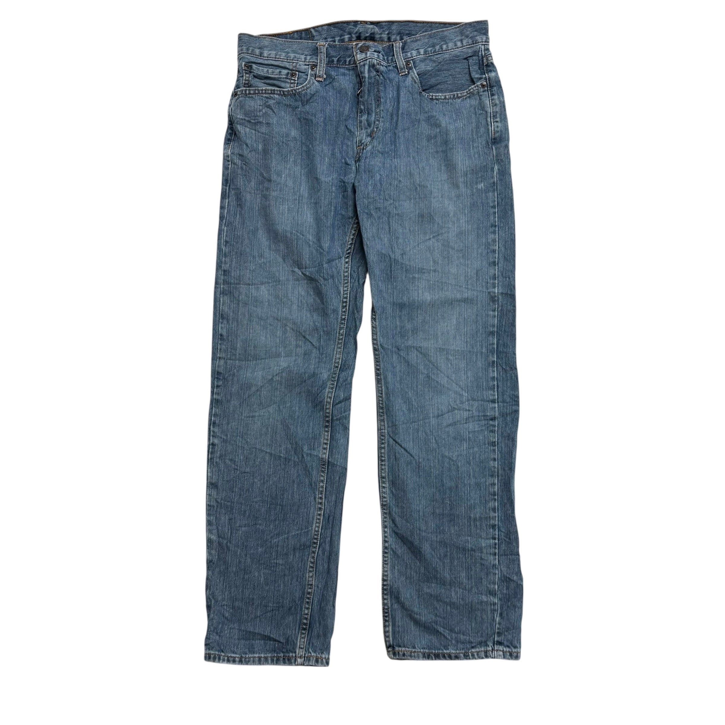 Levis 559 Jeans W33 L32 Mens Blue Baggy Relaxed Straight Fit Denim (E)