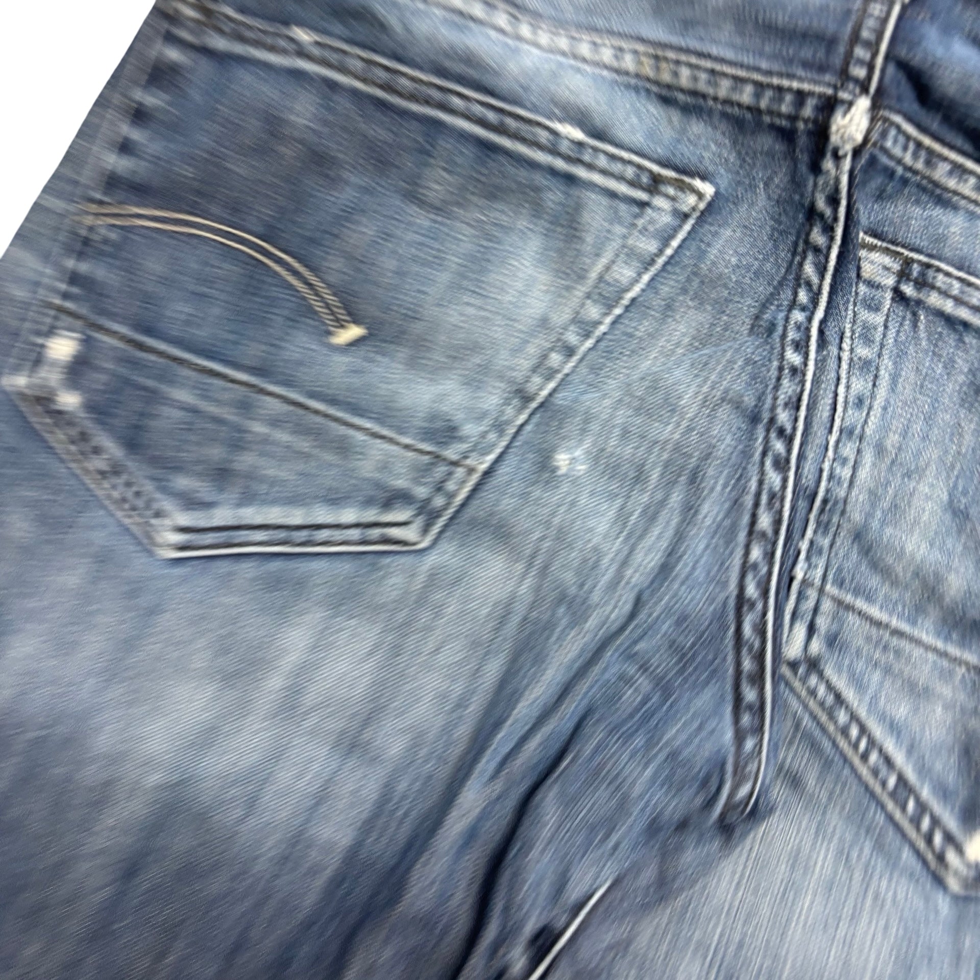 G Star 3301 Straight Jeans W28 L32 Mens Dark Blue Regular Fit Denim