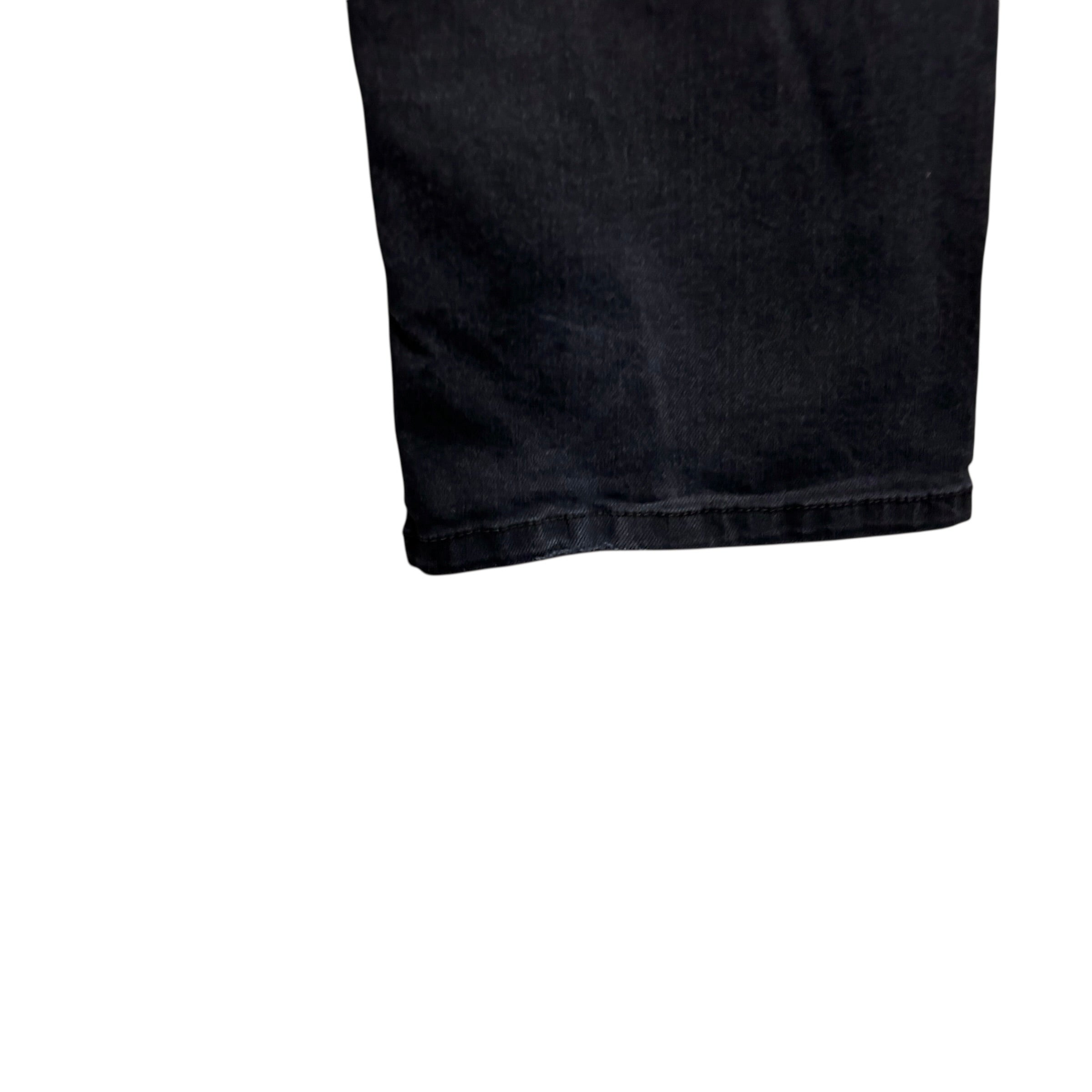 Levis 514 Jeans W34 L29 Mens Black Regular Straight Fit Stretch Denim