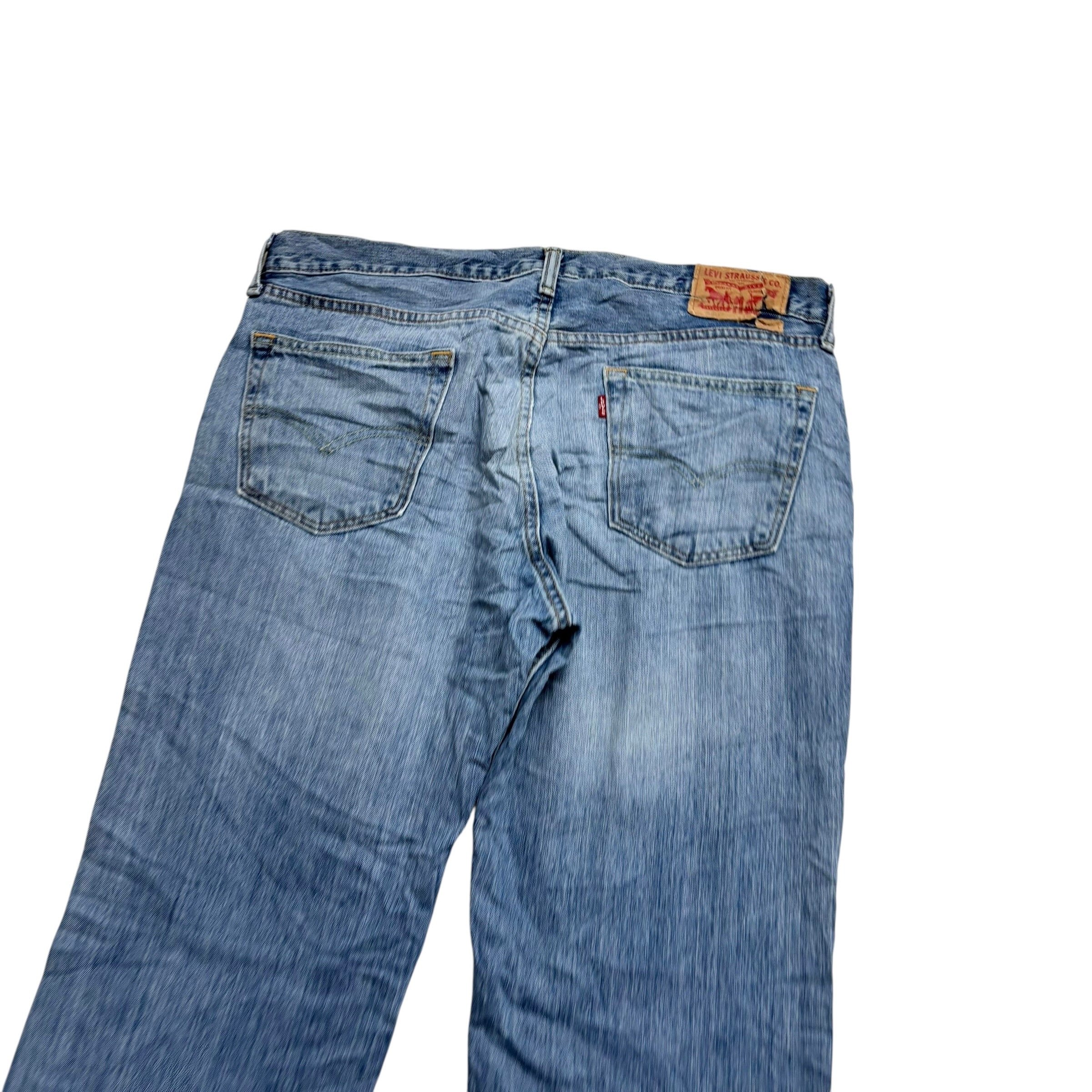 Levis 559 Jeans W36 L32 Mens Light Blue Baggy Relaxed Straight Fit Denim