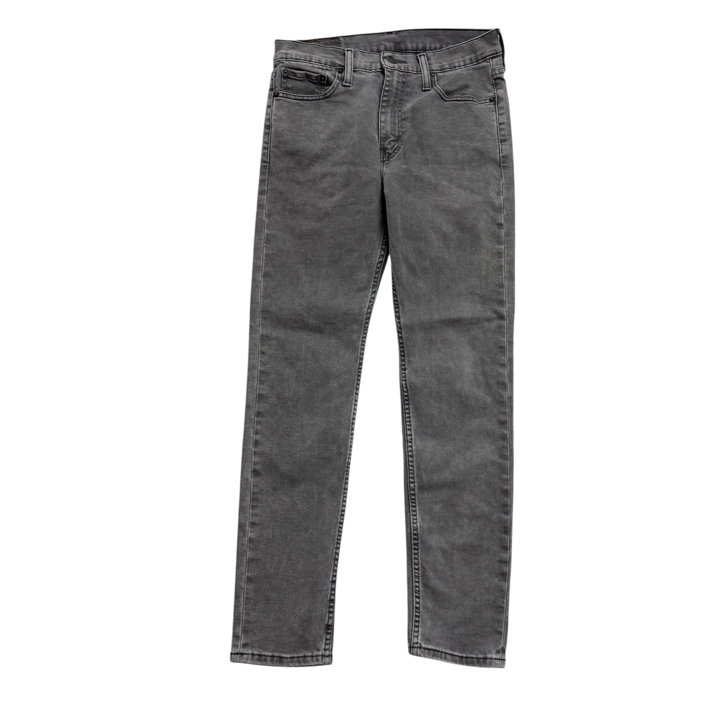 Levis 511 Jeans W29 L29 Mens Grey Skinny Fit Stretch Denim