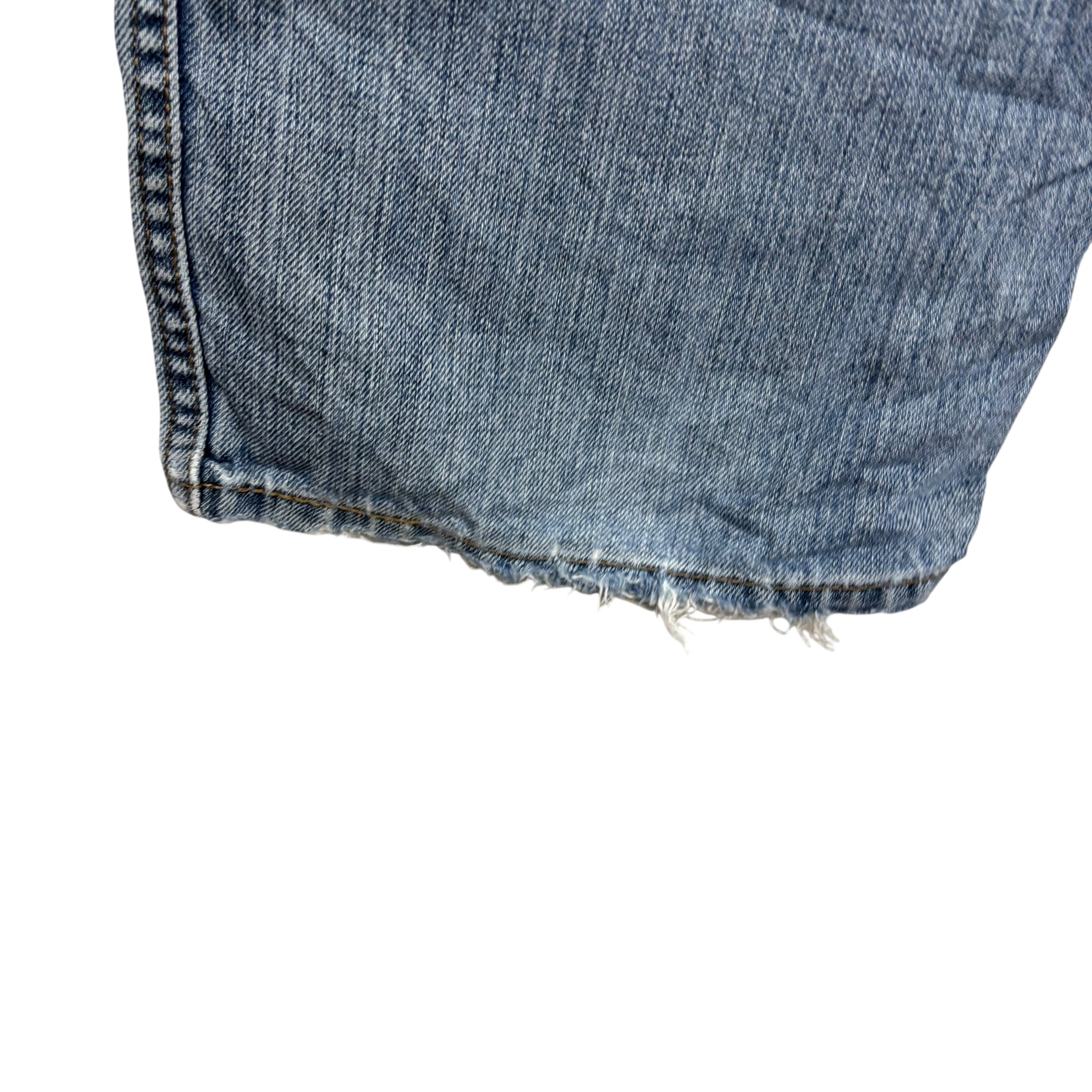 Levis 569 Jeans W36 L32 Mens Light Blue Baggy Relaxed Straight Fit Denim (F)