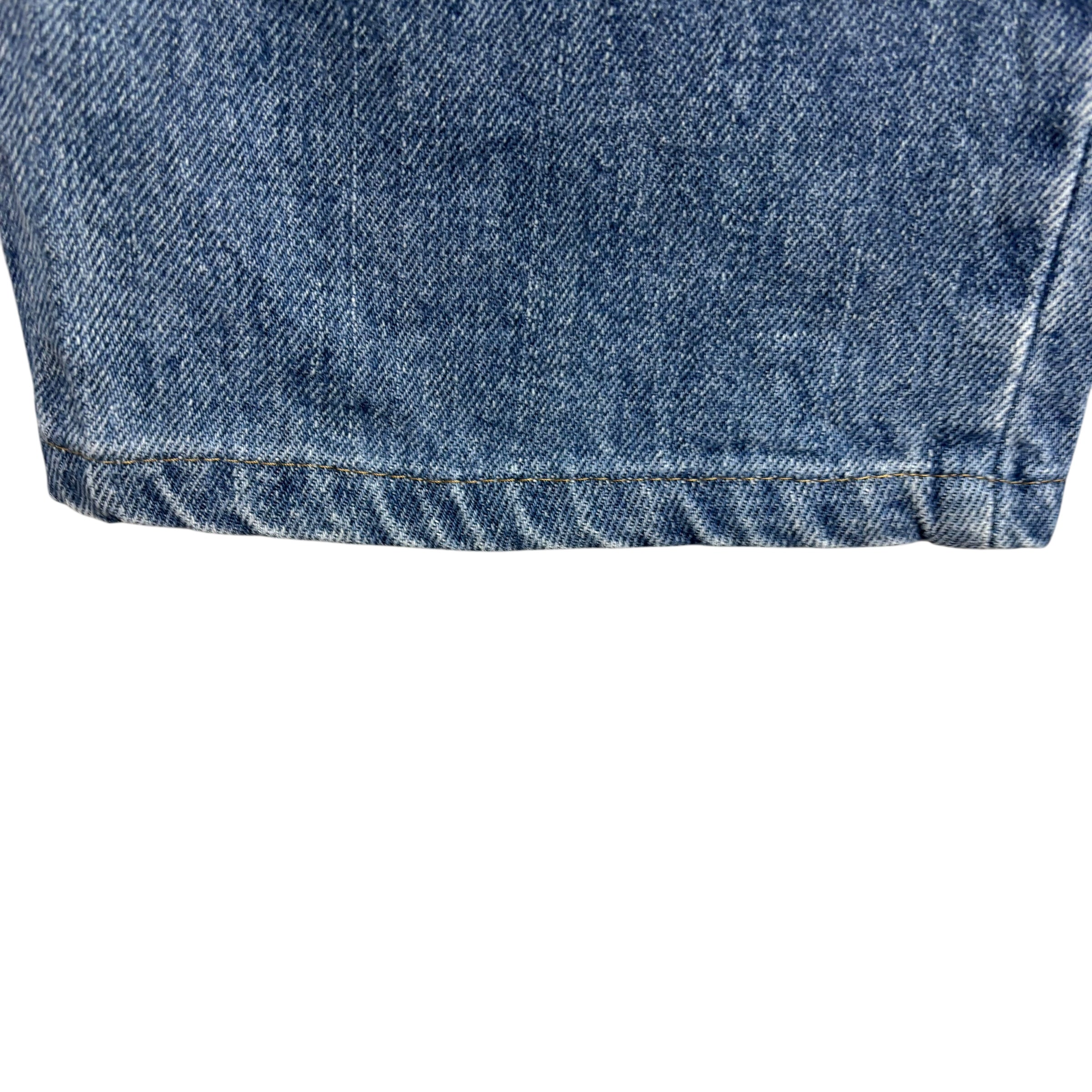 Levis 512 Jeans W32 L27 Mens Mid Blue Slim Straight Fit Vintage Denim