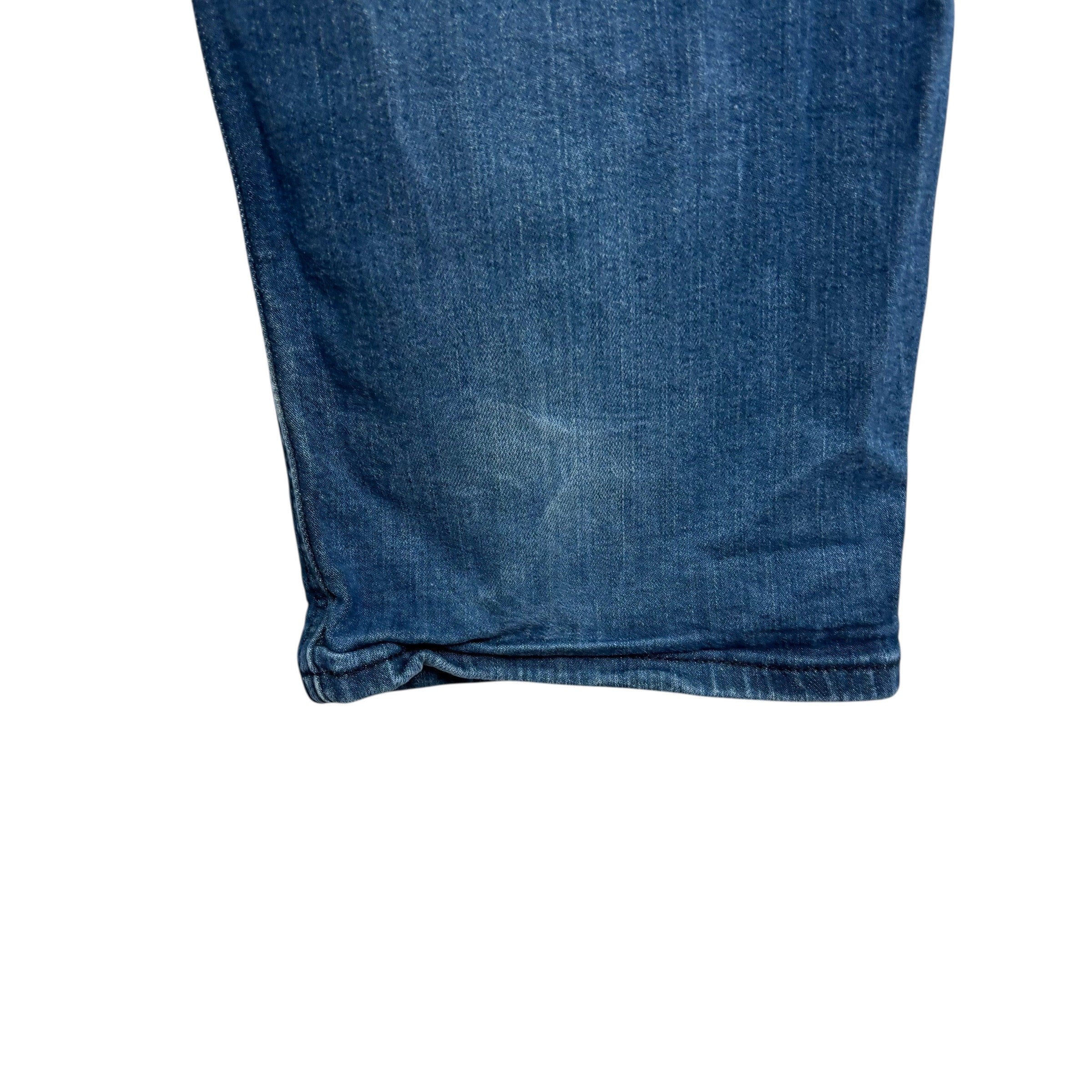 Levis 541 Jeans W44 L29 Mens Navy Blue Athletic Tapered Fit Stretch Denim