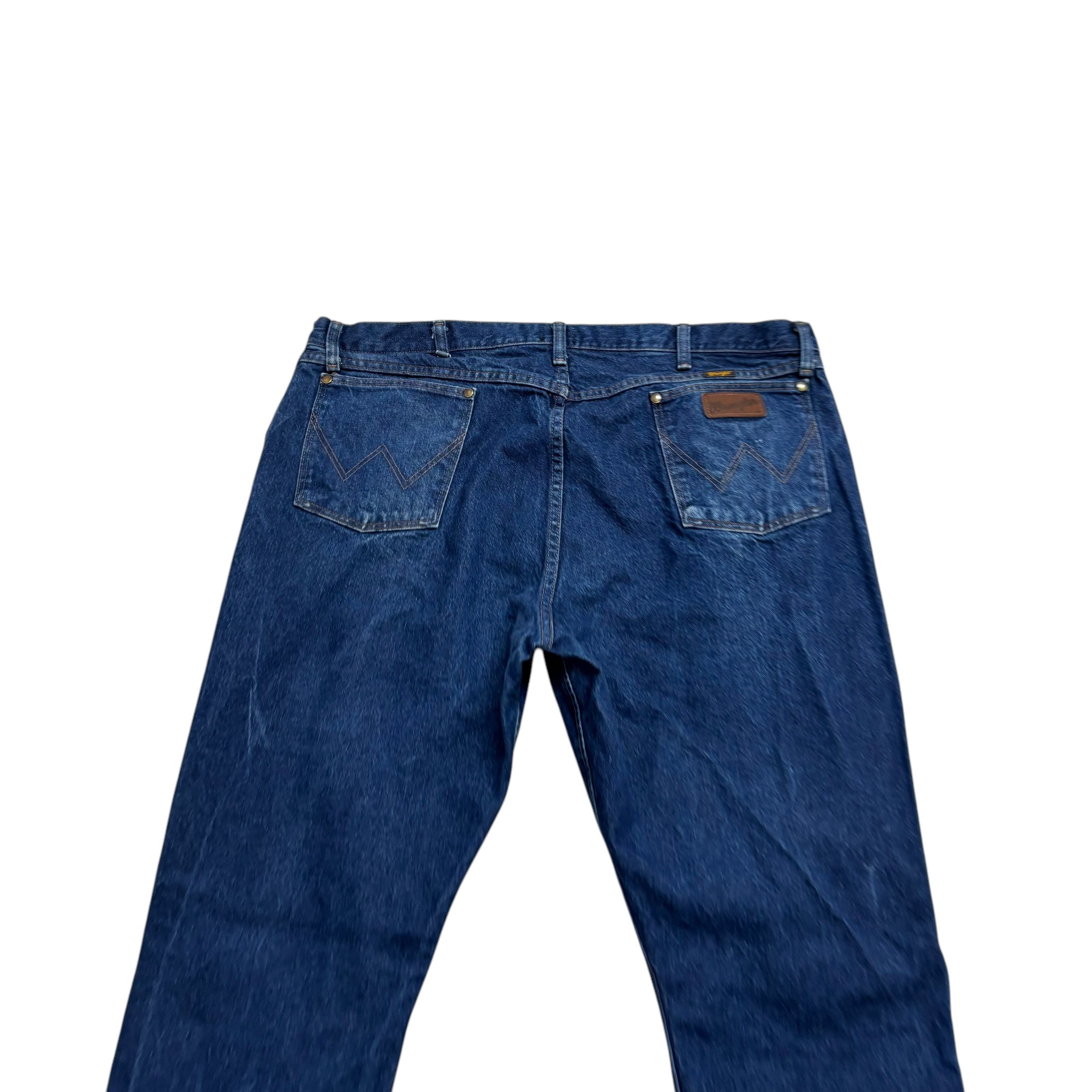 Wrangler Jeans Cowboy Cut W42 L30 Mens Dark Blue 47MWZ Original Fit Denim