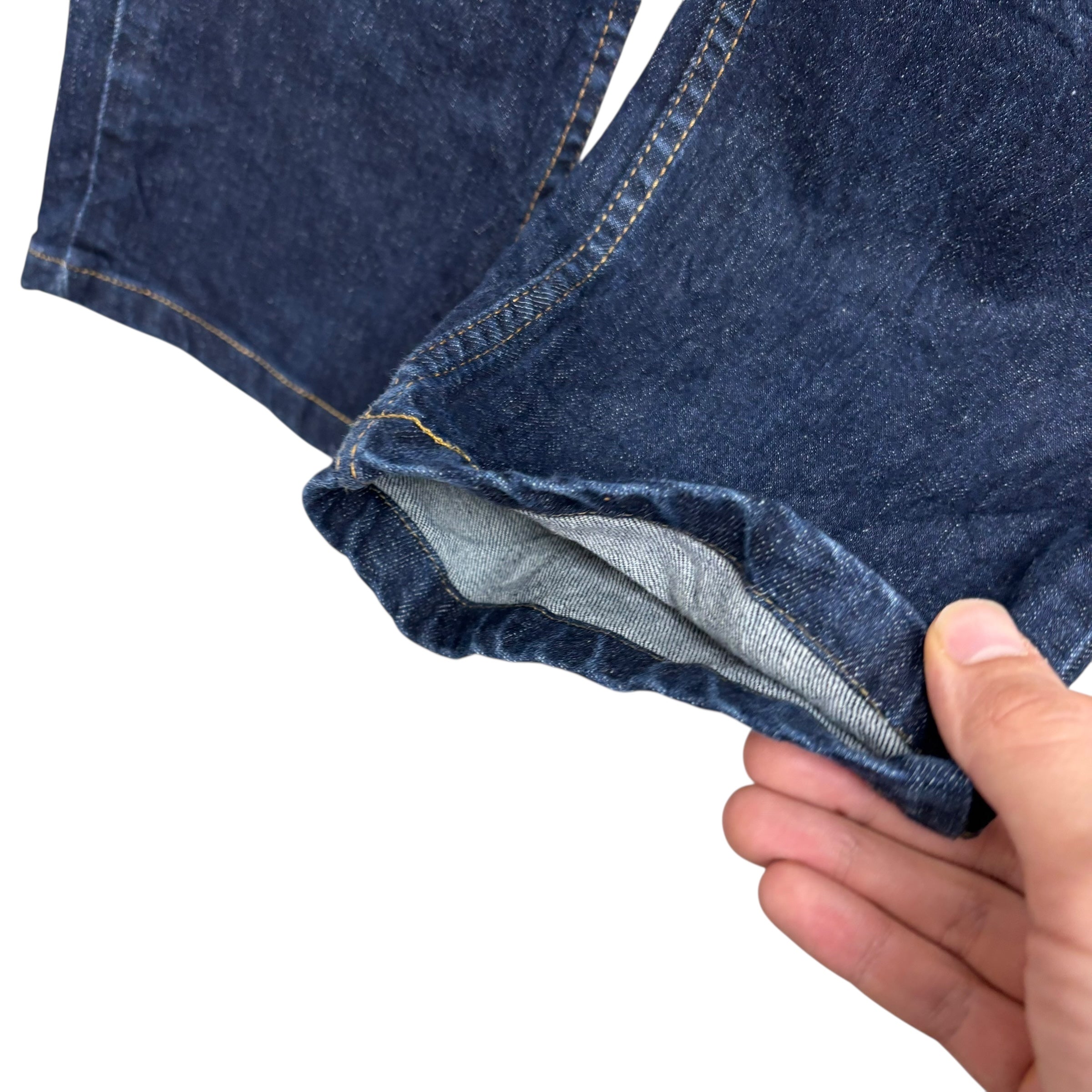 Levis 514 Jeans W29 L27 Mens Dark Blue Slim Straight Fit Stretch Denim