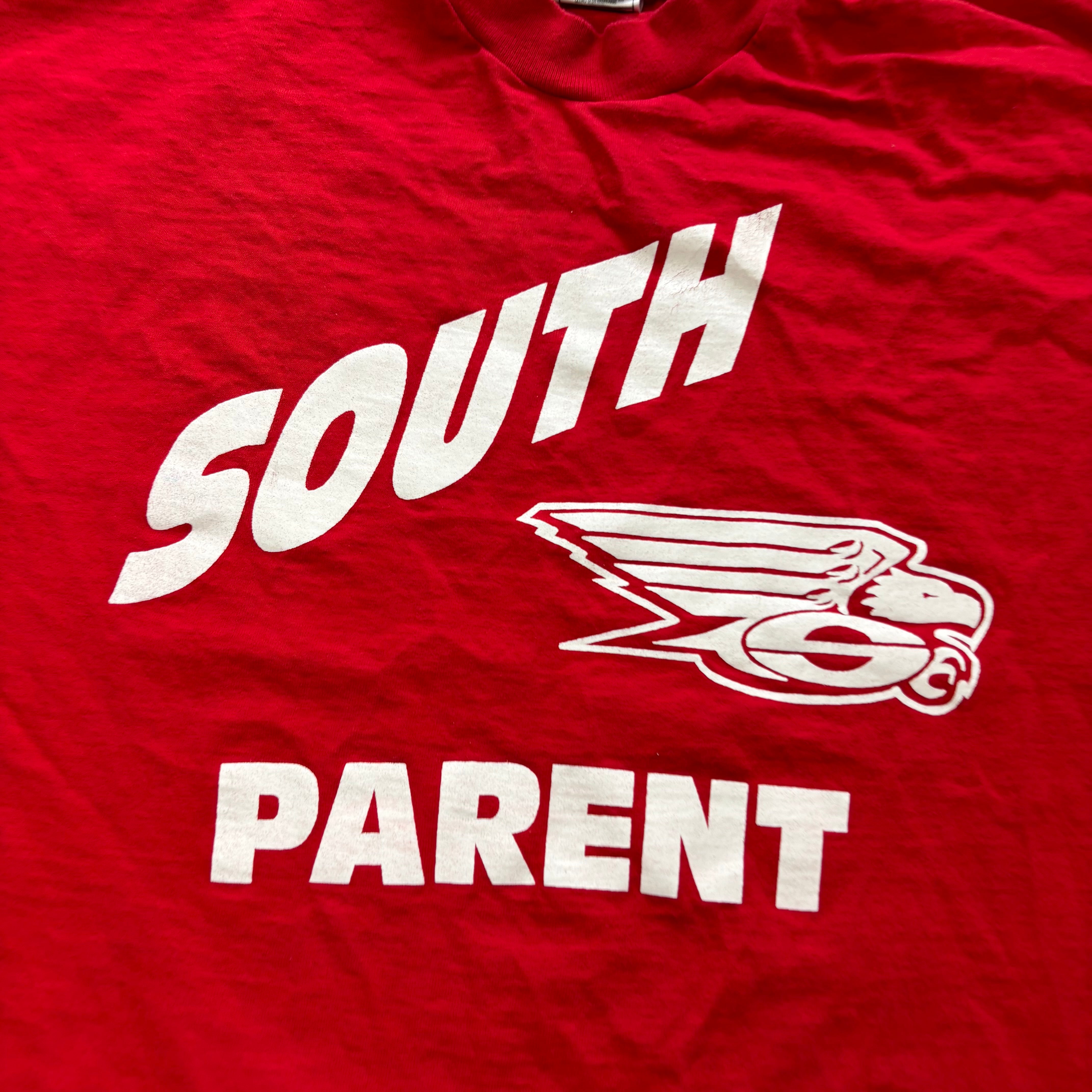 Vintage T Shirt Mens XXL Red Single Stitch Graphic Print 90s USA (E)