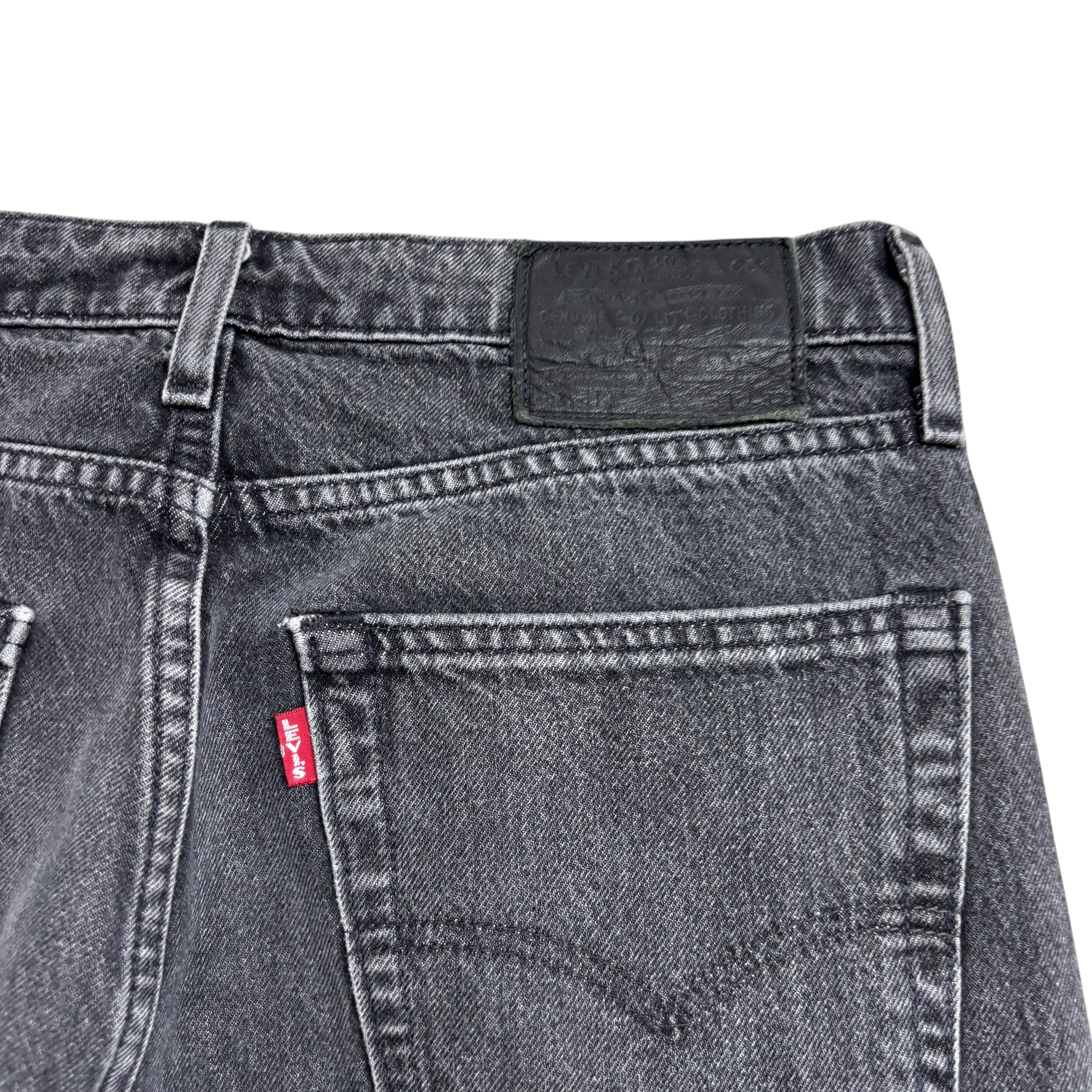 Levis 512 Jeans W31 L27 Mens Black Slim Tapered Fit Stretch Premium Denim (E)