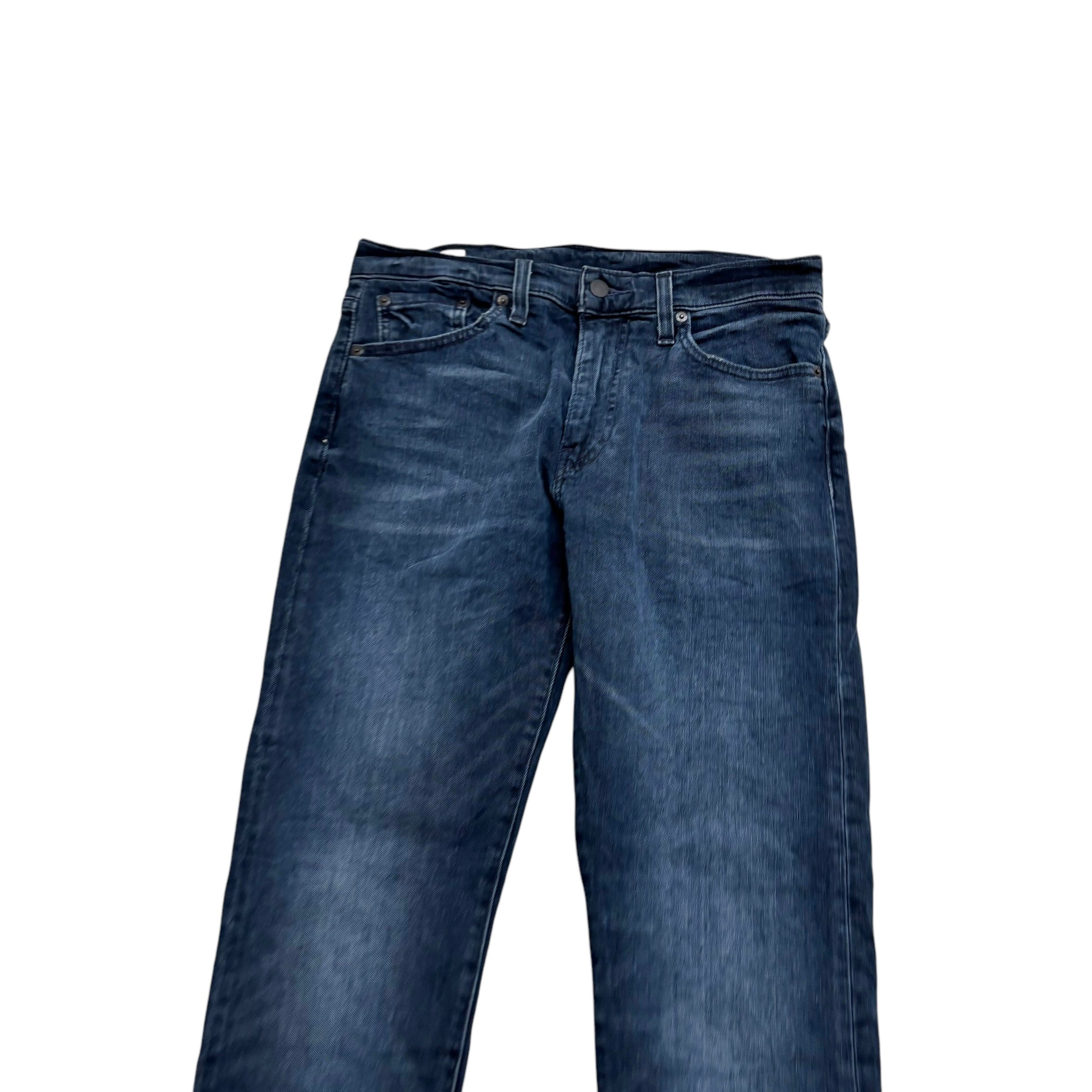 Levis 512 Jeans W30 L32 Mens Navy Blue Slim Taper Fit Stretch Premium Denim (E)