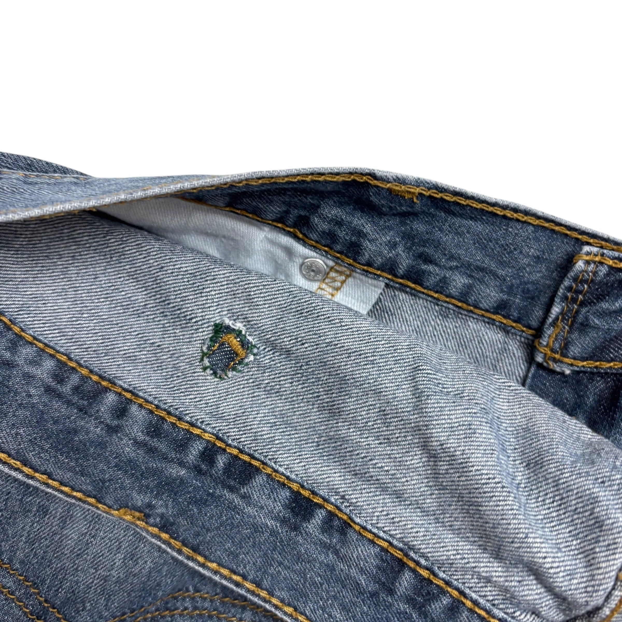 Levis 569 Jeans W40 L32 Mens Dark Blue Baggy Relaxed Straight Fit Denim