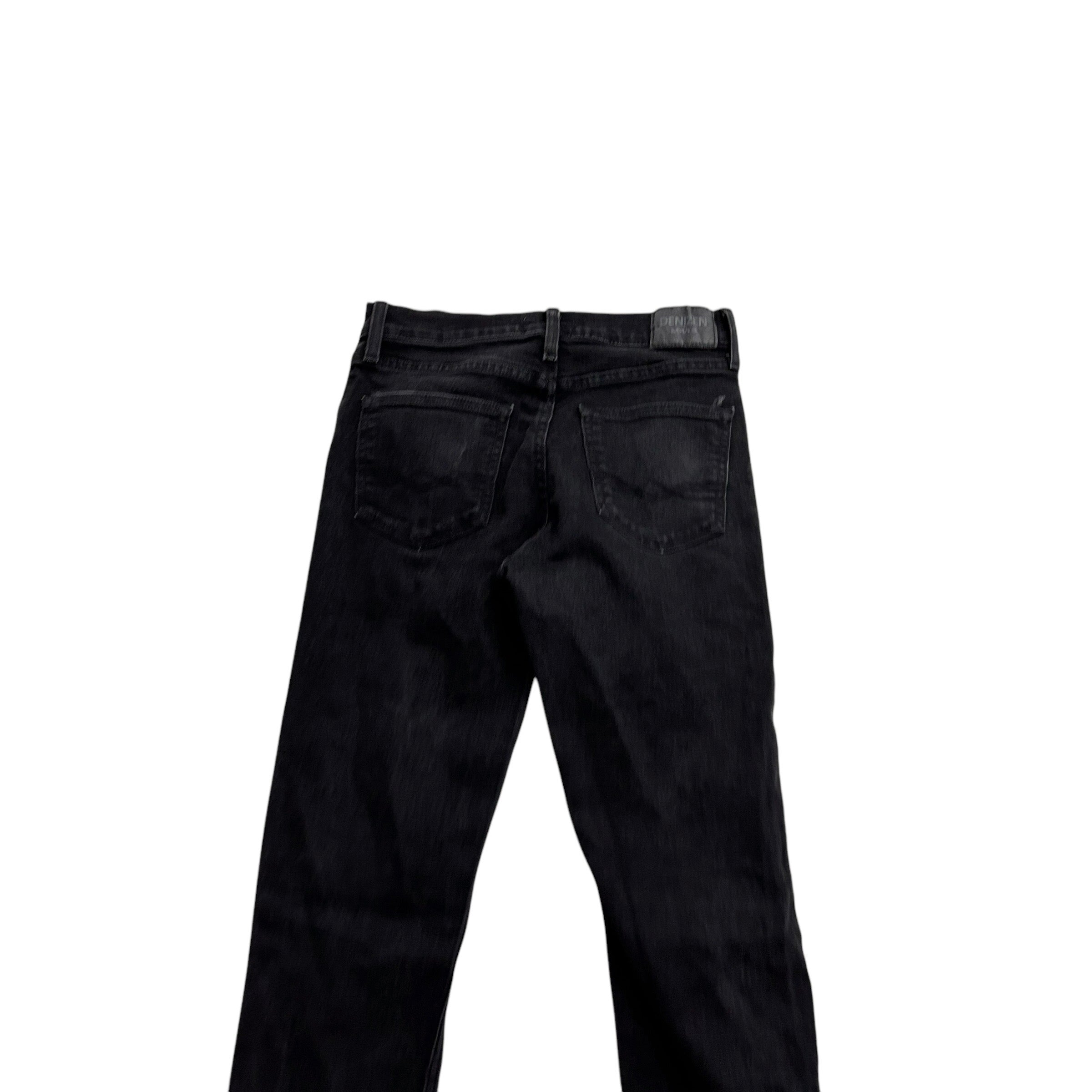 Levis Denizen Jeans W29 L32 Mens Black Skinny Fit Stretch Denim