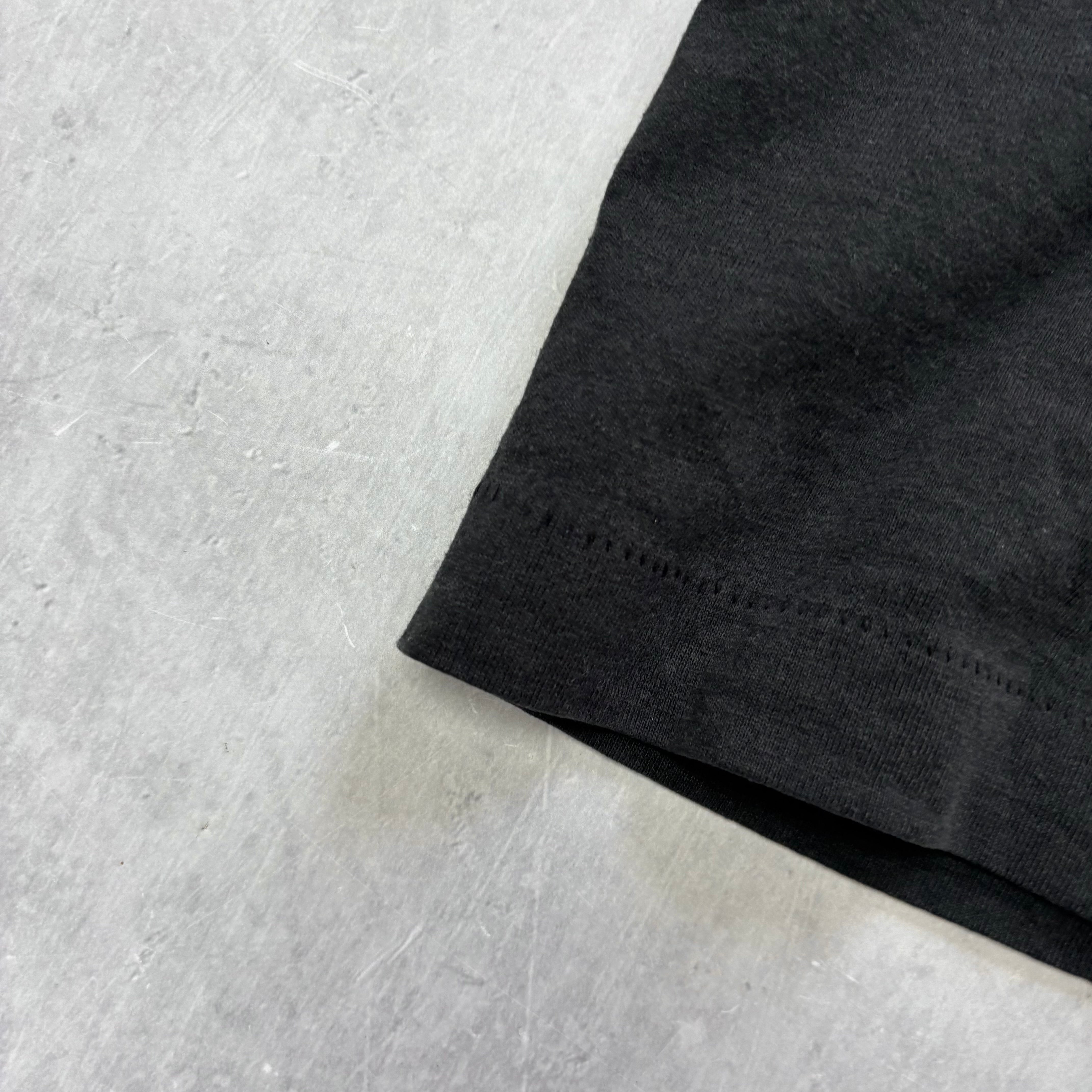 Vintage T Shirt Mens Medium Black Single Stitch Graphic Print 90s Music (E)