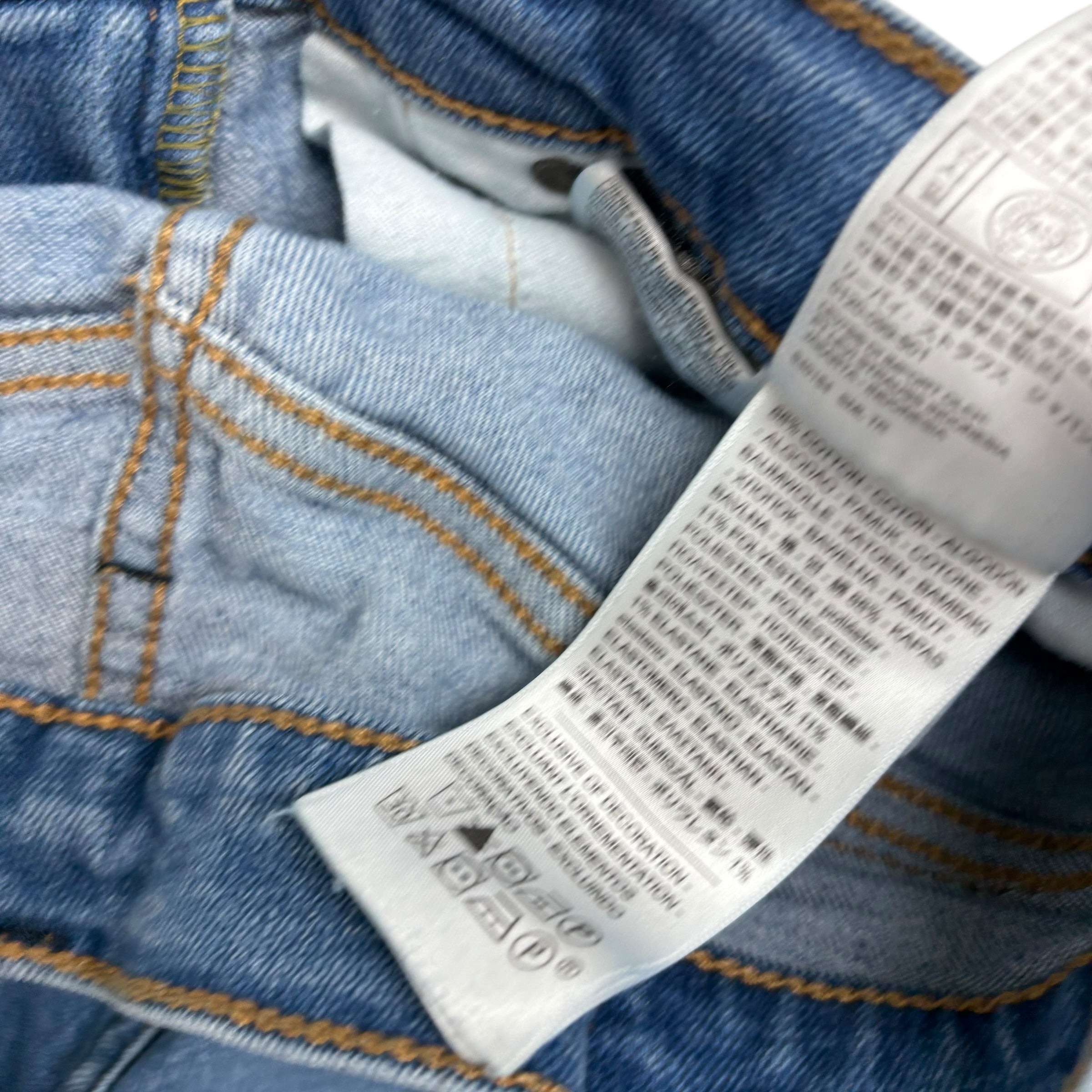 Levis 511 Jeans W30 L30 Mens Mid Blue Slim Fit Stretch Denim