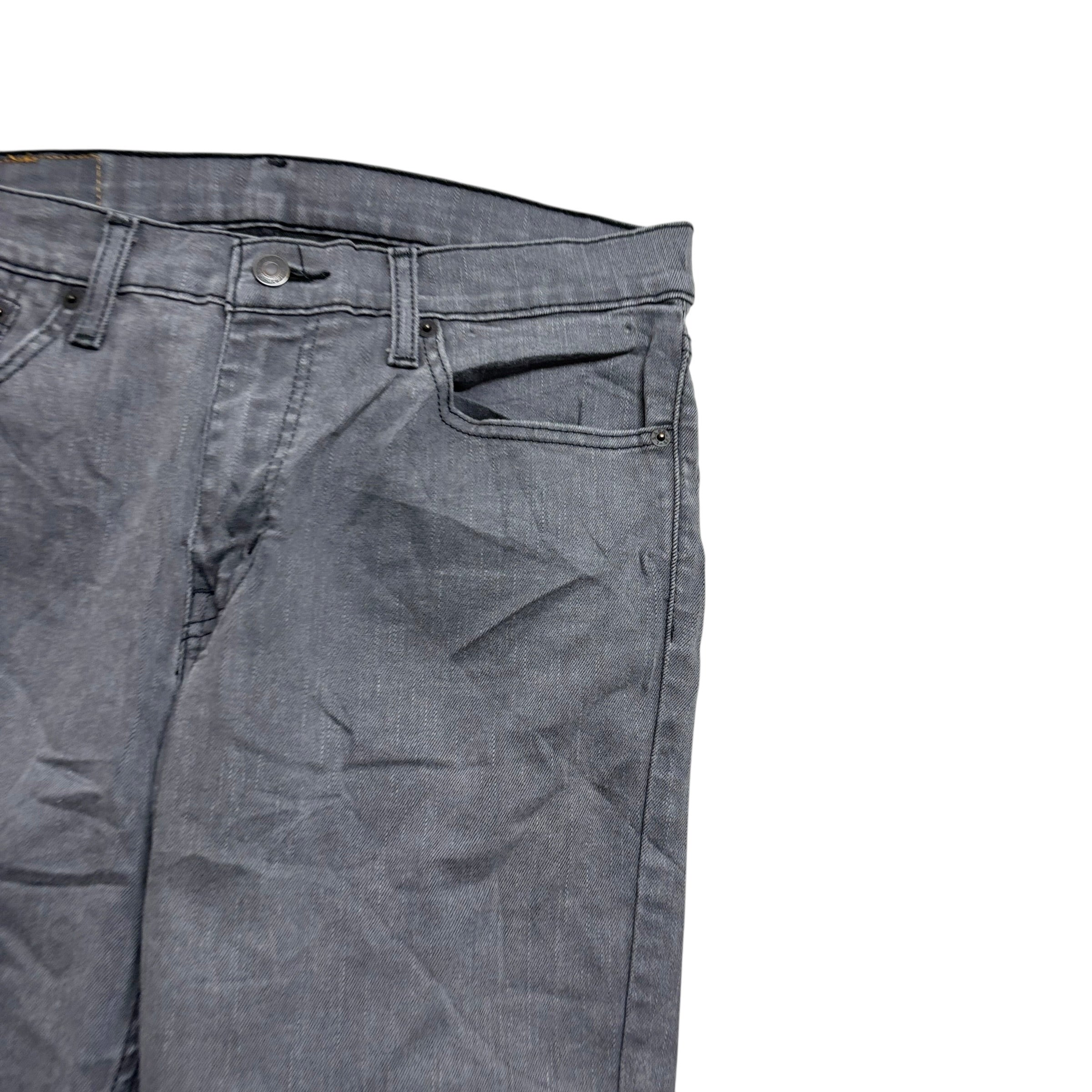 Levis 511 Jeans W33 L30 Mens Grey Slim Fit Stretch Denim (E)
