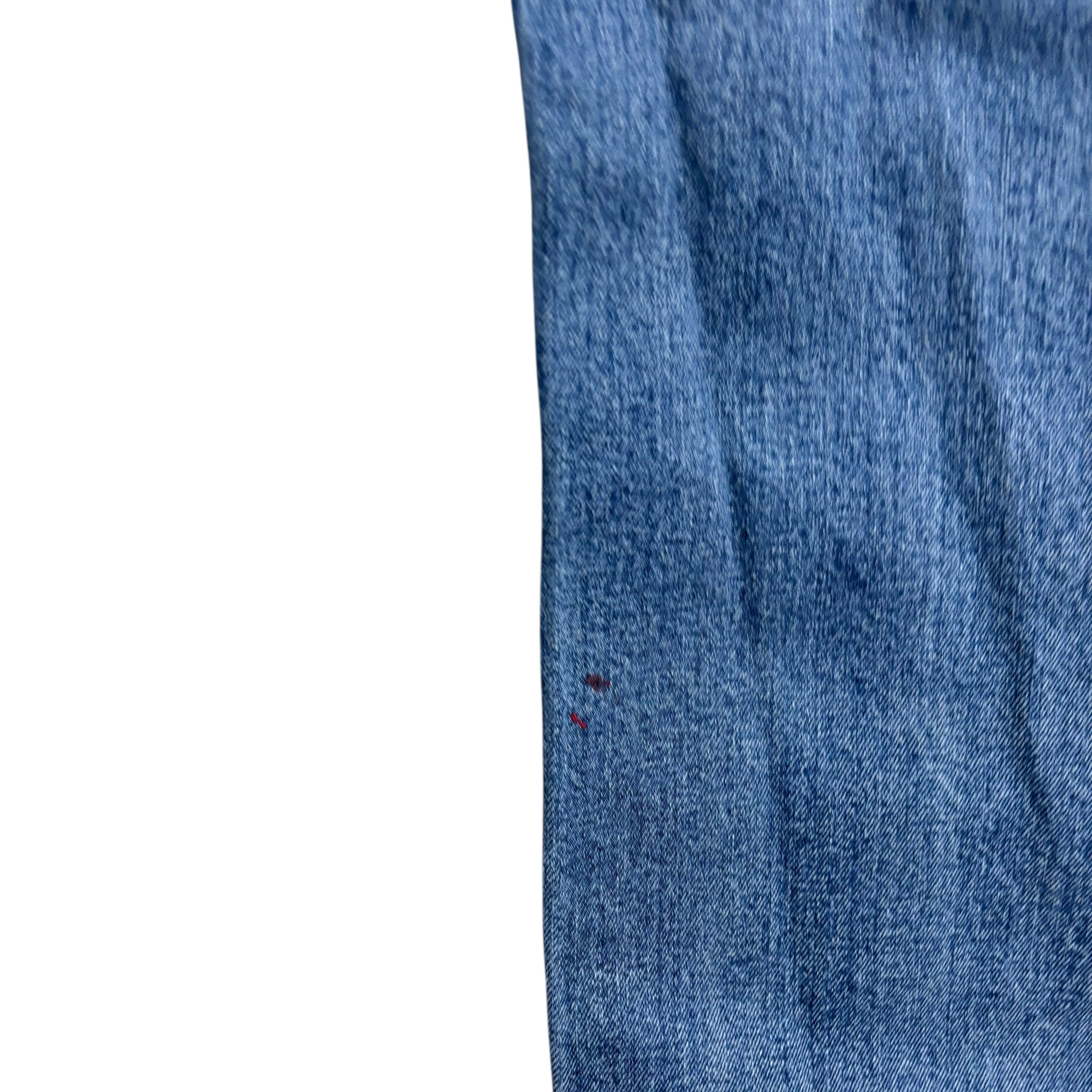 Levis 514 Jeans W34 L32 Mens Mid Blue Regular Straight Fit Stretch Denim