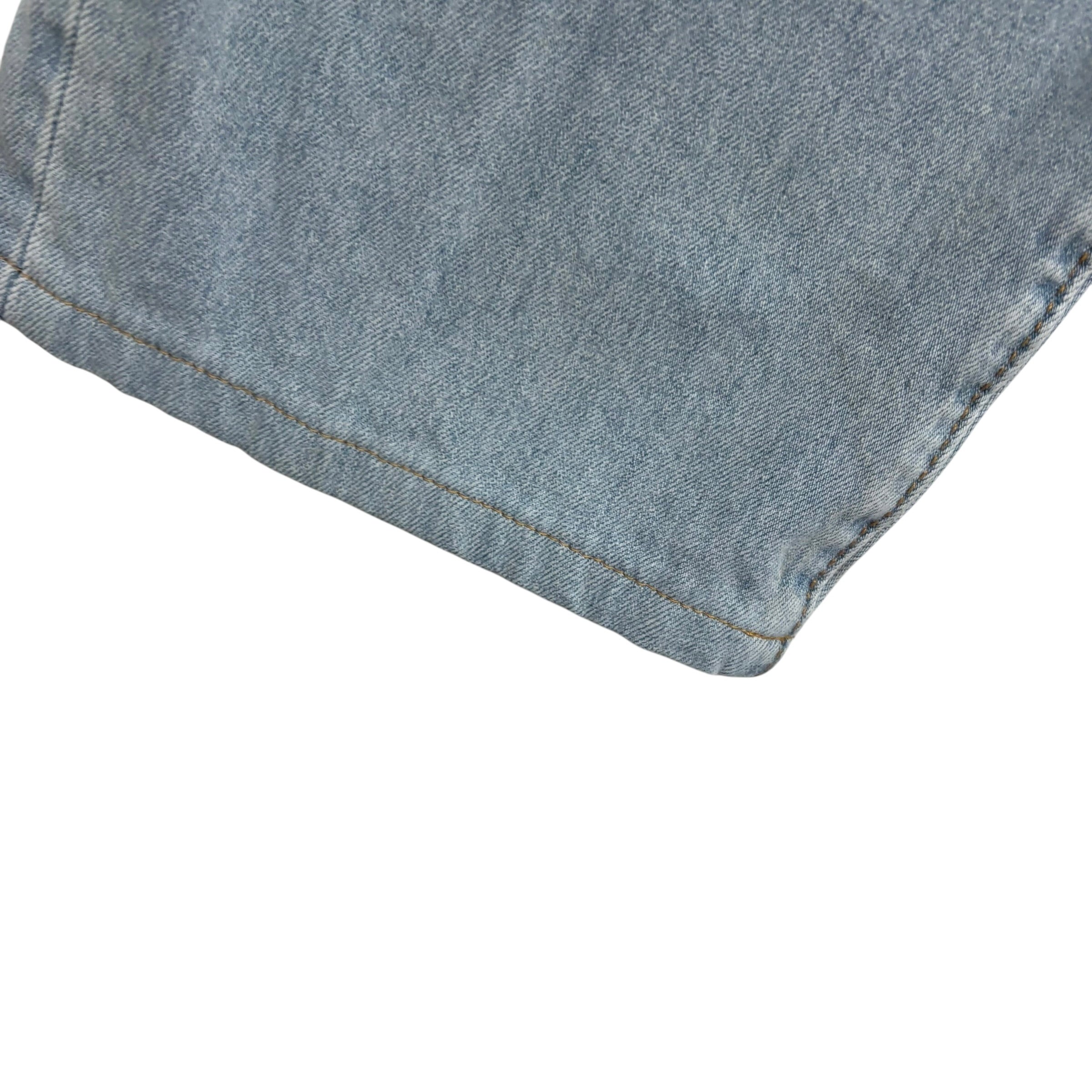 Levis 502 Jeans W36 L27 Mens Light Blue Regular Tapered Fit Stretch Denim