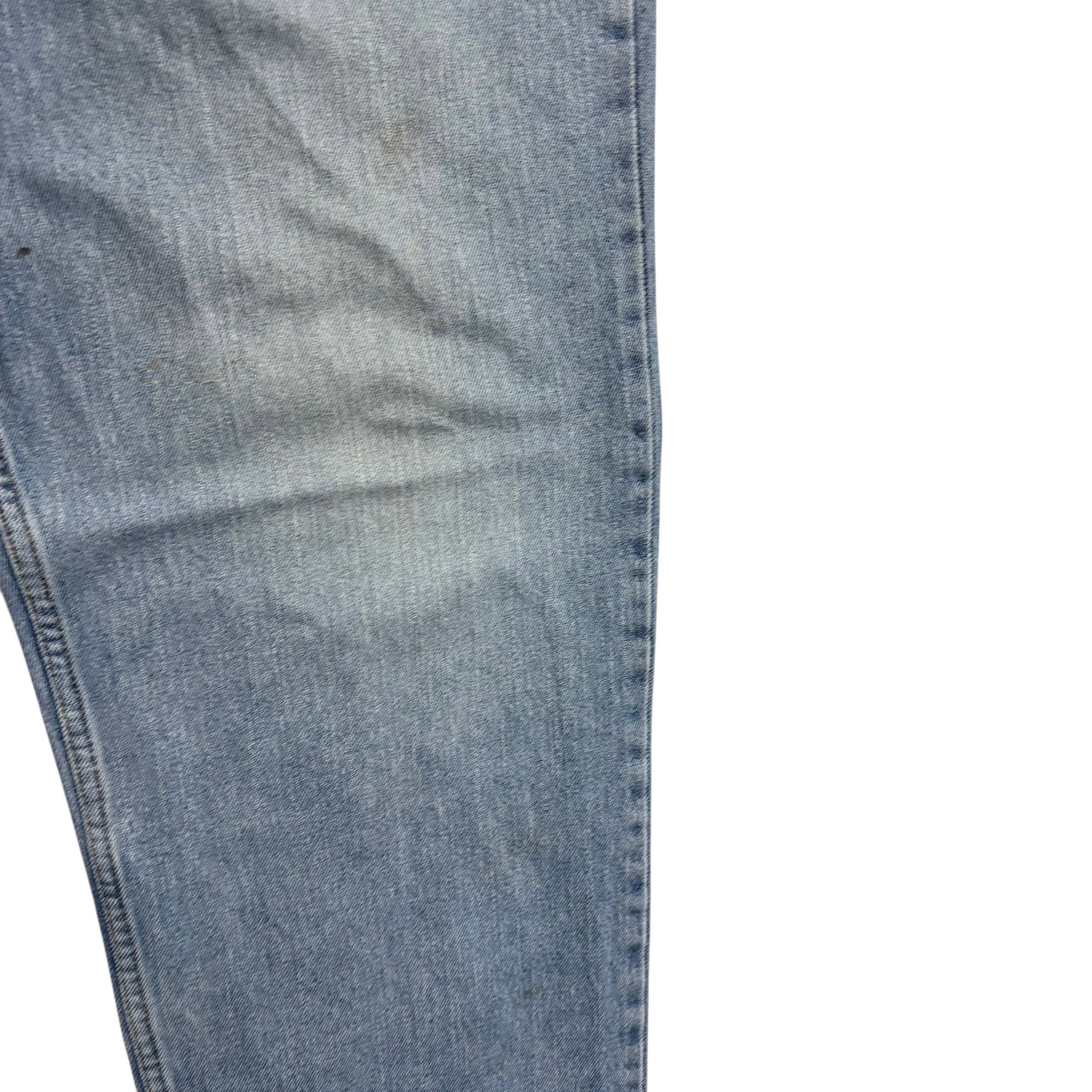 Levis 550 Jeans W38 L30 Mens Light Blue Baggy Relaxed Straight Vintage Denim (F)