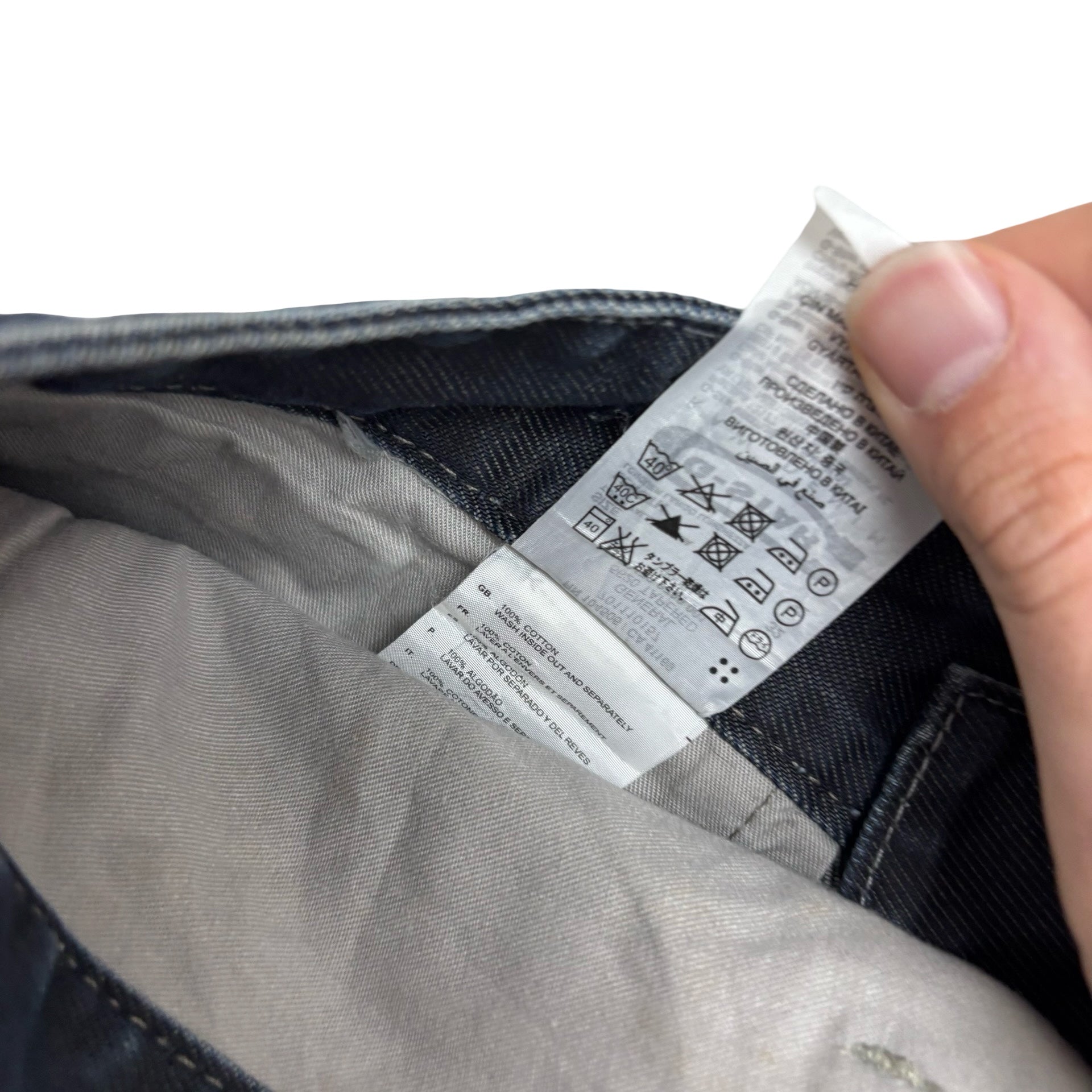 G Star 5620 Tapered Jeans W32 L32 Mens Dark Blue Regular Fit Denim (E)