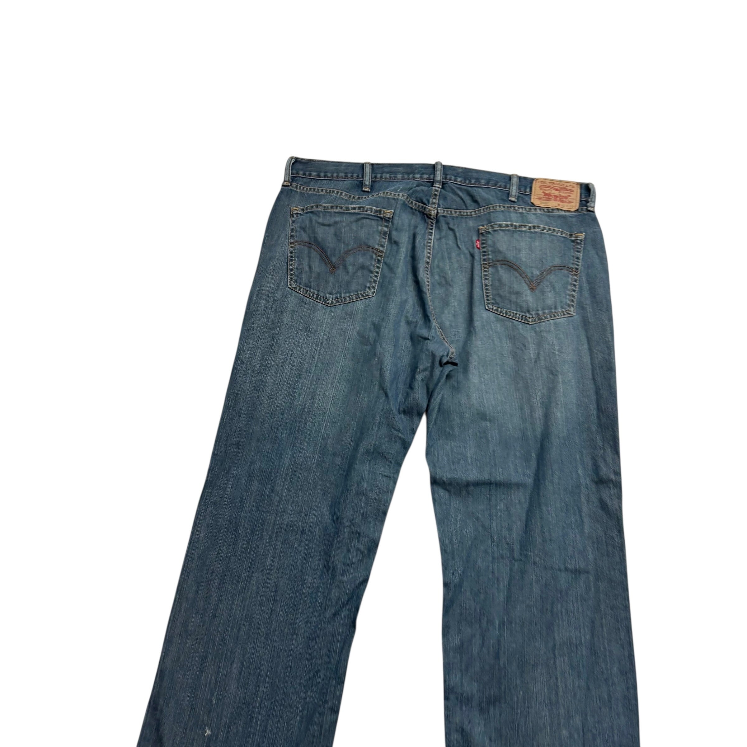 Levis 559 Jeans W40 L32 Mens Dark Blue Baggy Relaxed Straight Fit Vintage Denim