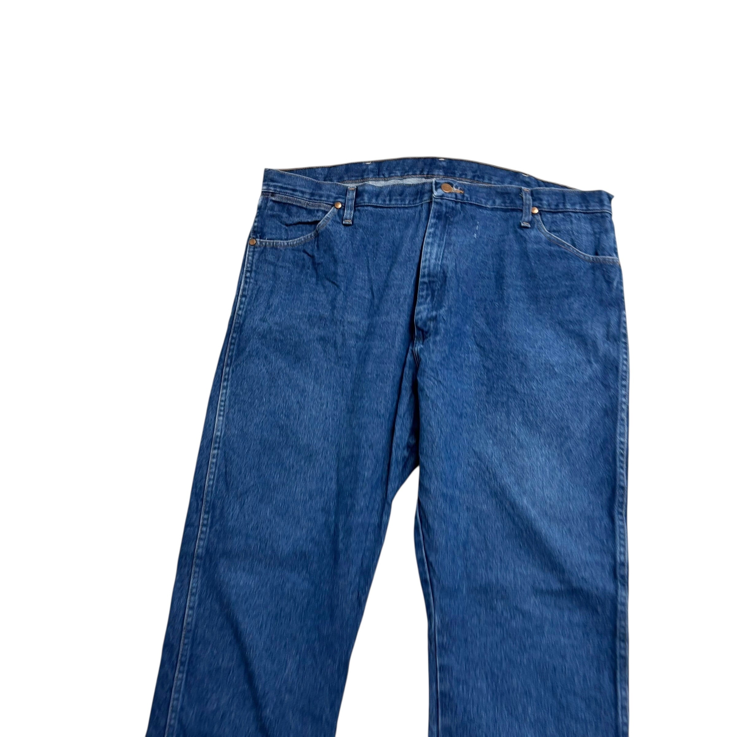 Wrangler Jeans Cowboy Cut W42 L30 Mens Mid Blue 13MWZ Original Fit Denim