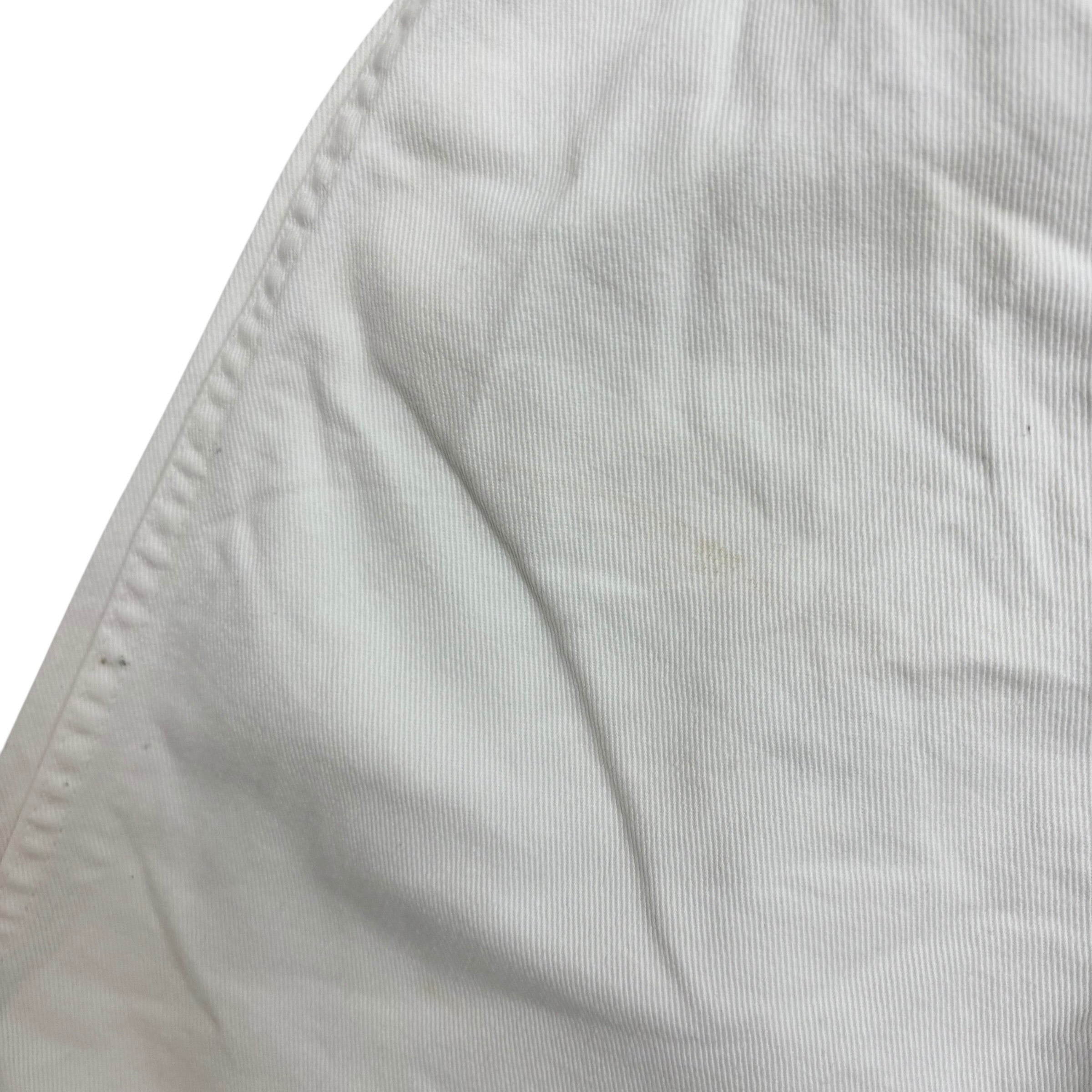 Wrangler Jorts W36 Mens Denim Shorts White Regular Fit Vintage USA Made (F)