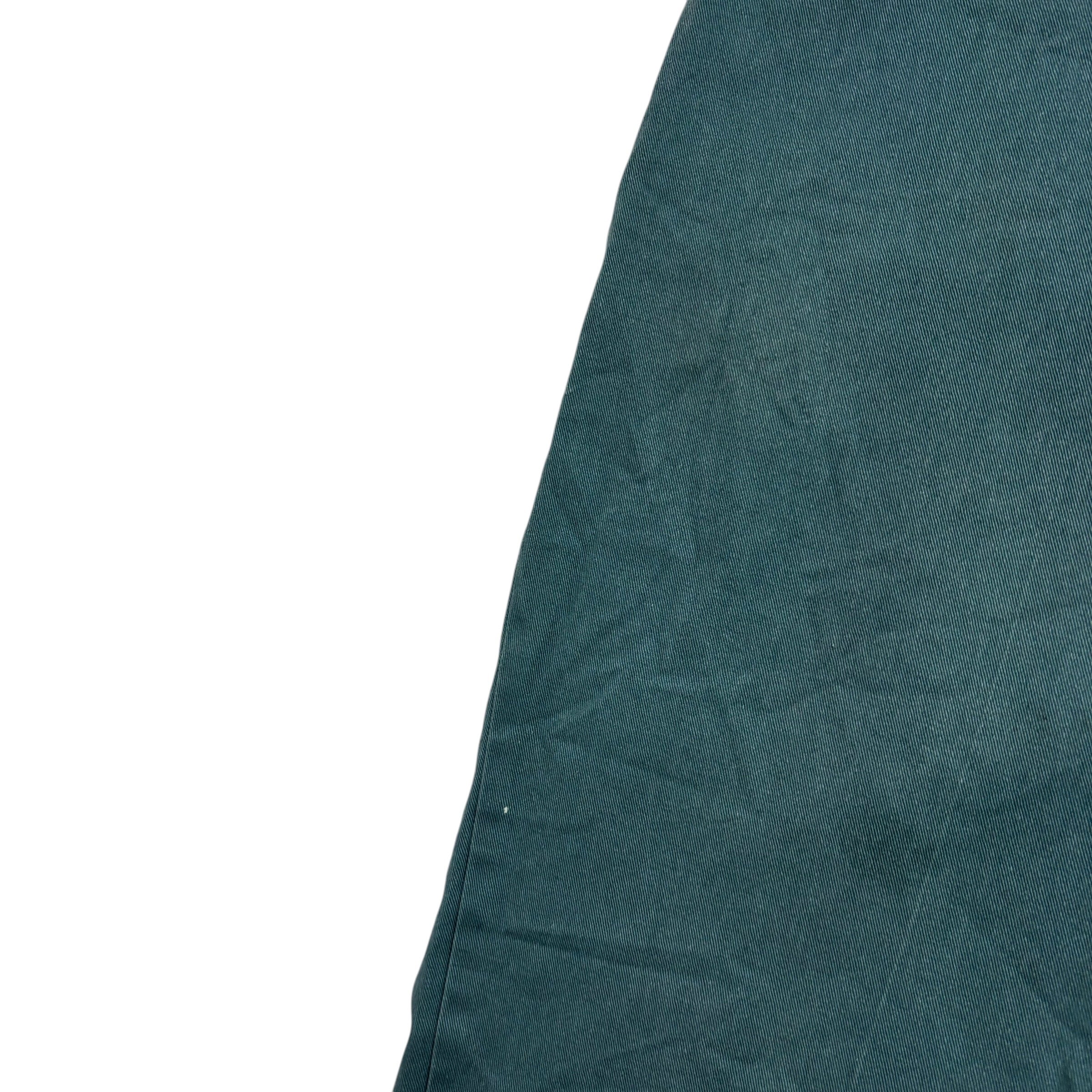 Dickies 874 Trousers W40 L34 Mens Green Pants Original Straight Fit Workwear