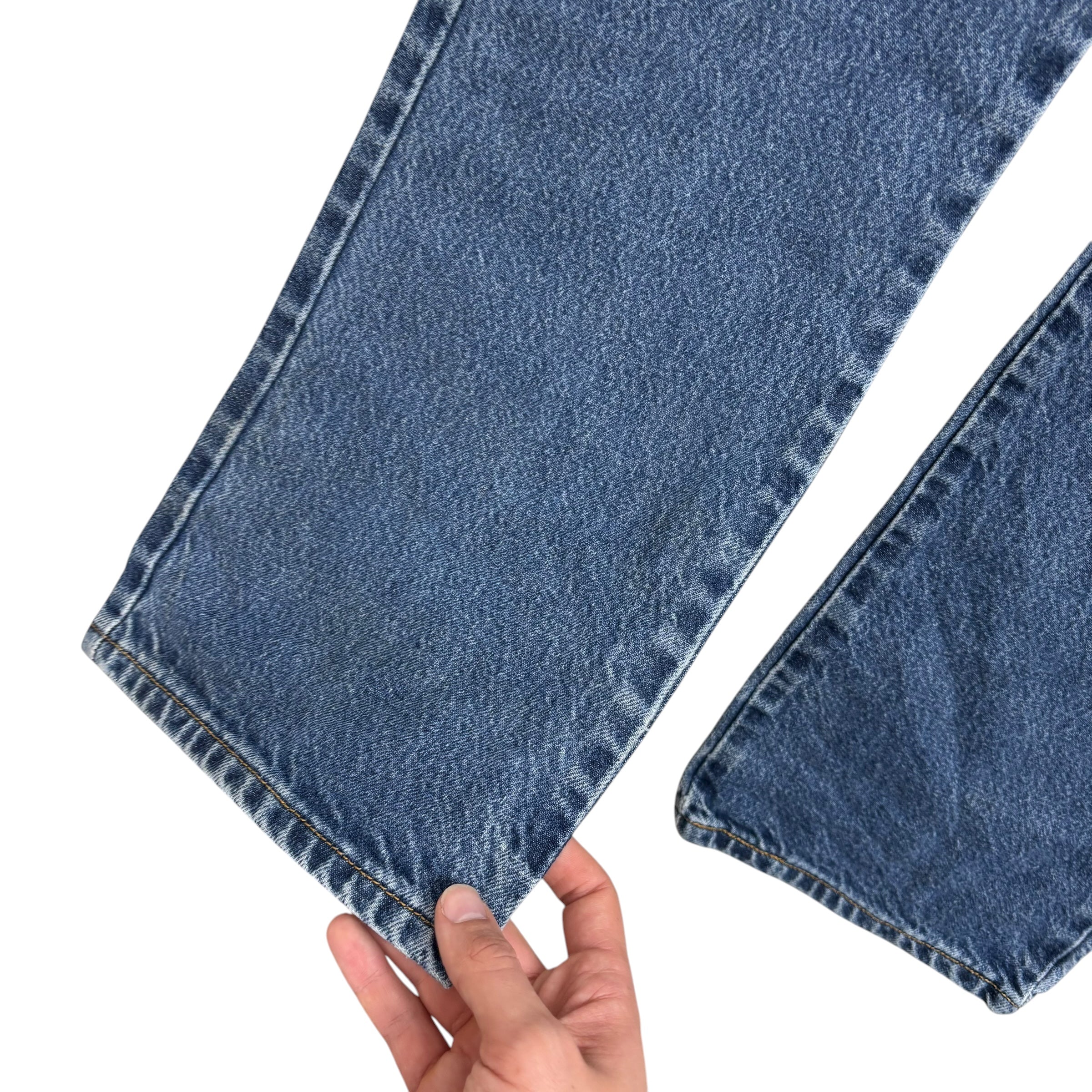 Levis 517 Jeans W31 L34 Mens Mid Blue Regular Bootcut Fit Vintage Denim