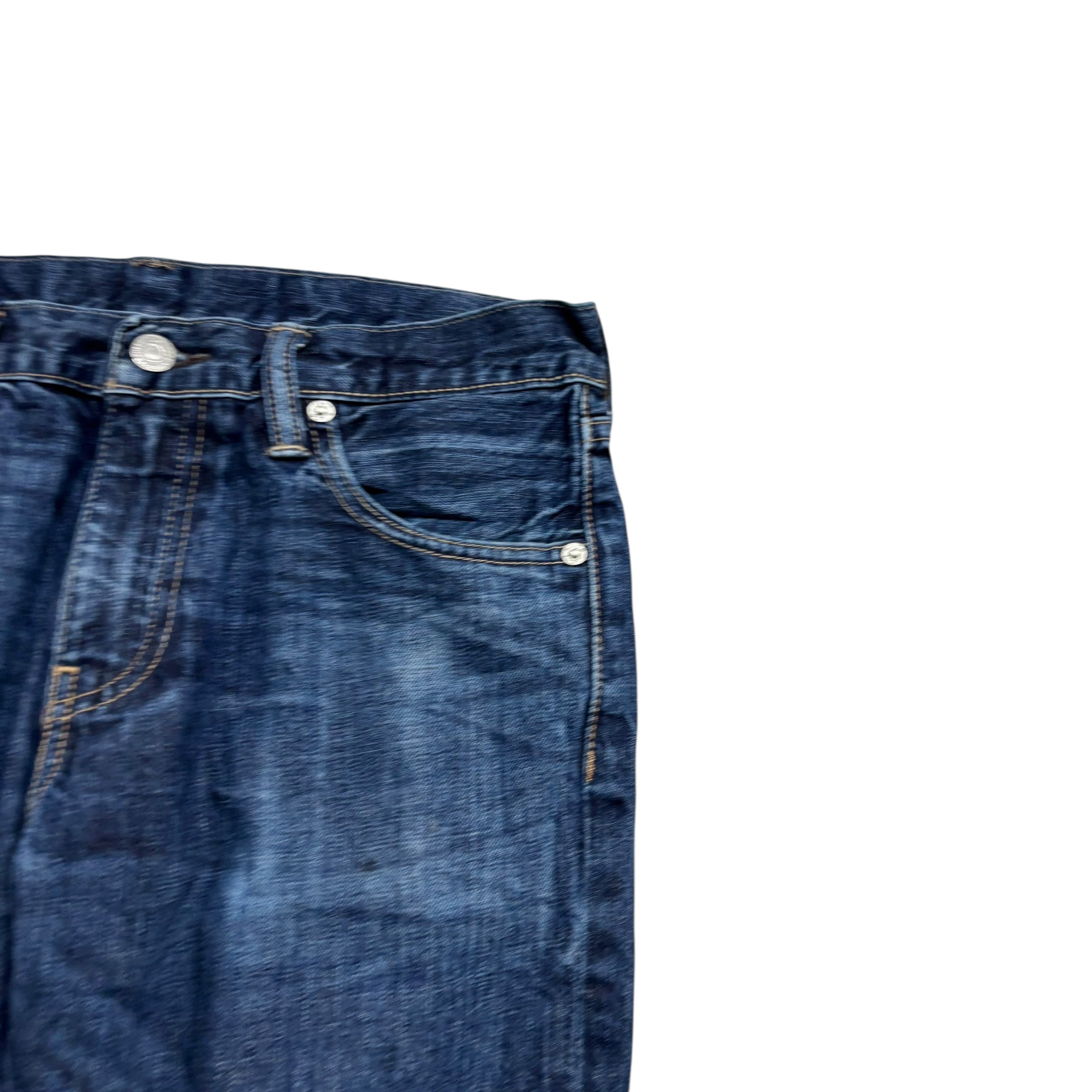 Levis 527 Jeans W30 L30 Mens Dark Blue Slim Bootcut Fit Denim (F)