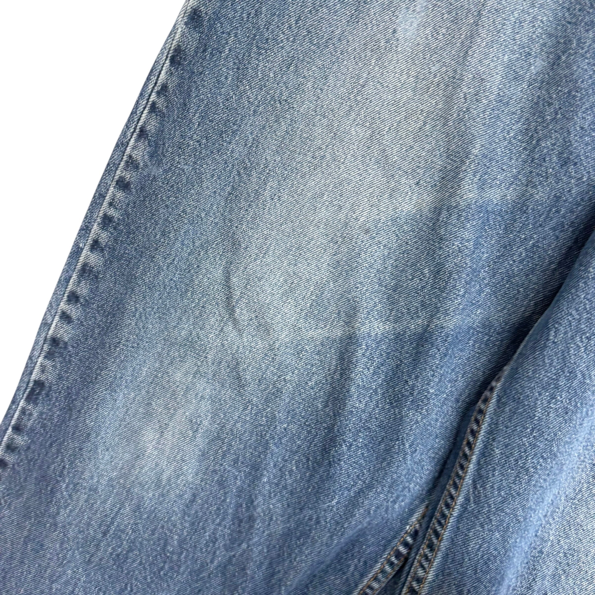 Levis 560 Jeans W36 L33 Mens Mid Blue Relaxed Tapered Fit Vintage USA Made