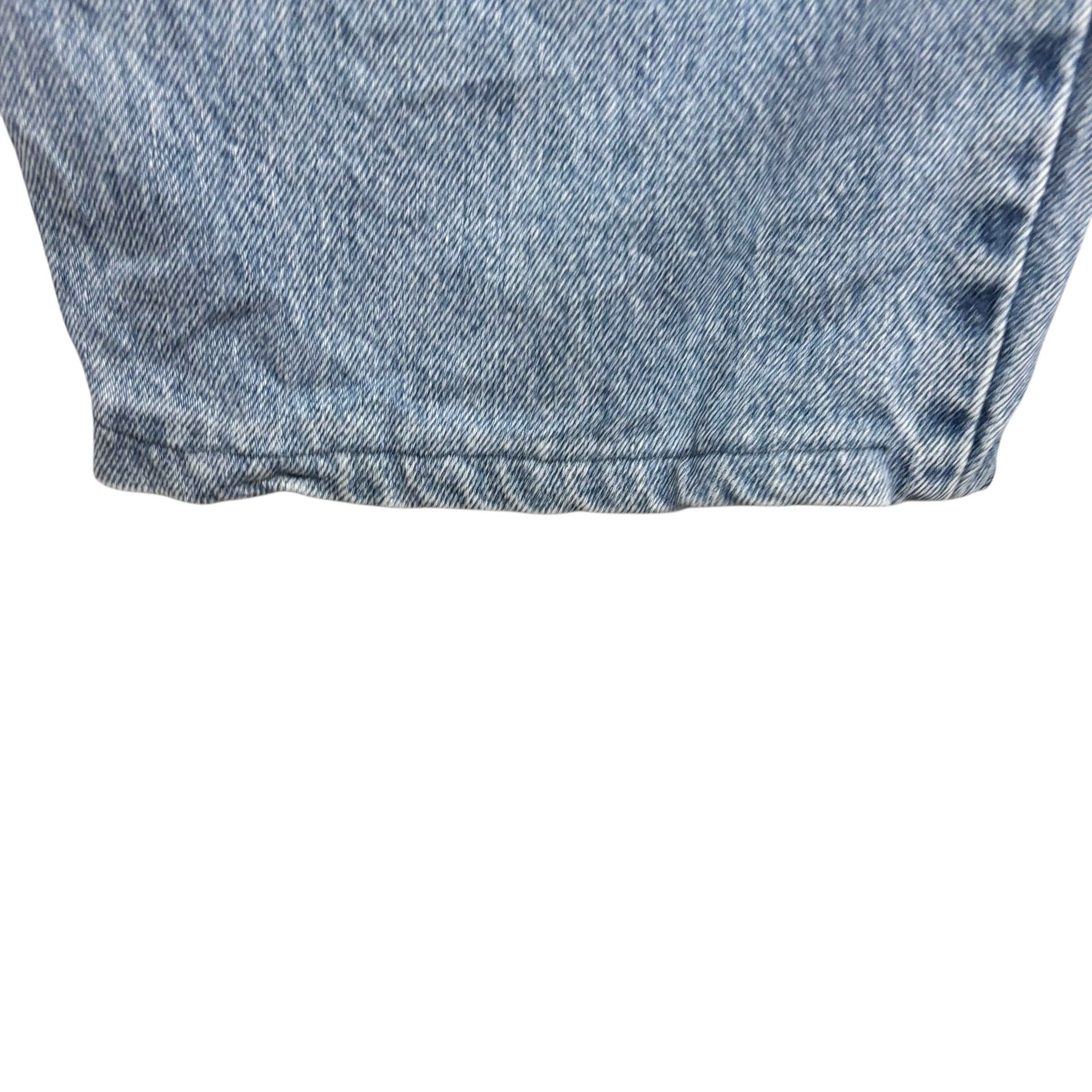 Levis 550 Jeans W42 L30 Mens Light Blue Relaxed Straight Made In USA Vintage (F)