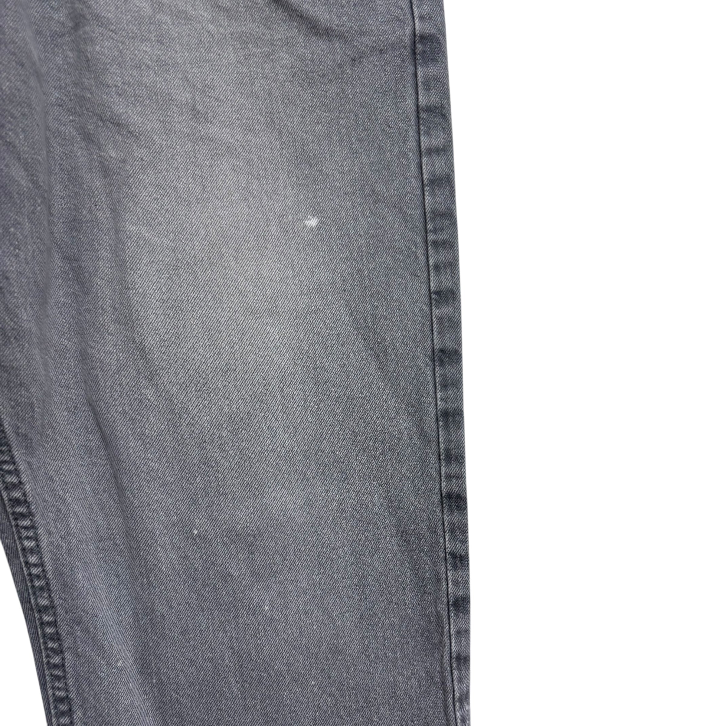 Lee Jeans W36 L29 Mens Grey Regular Straight Fit Denim