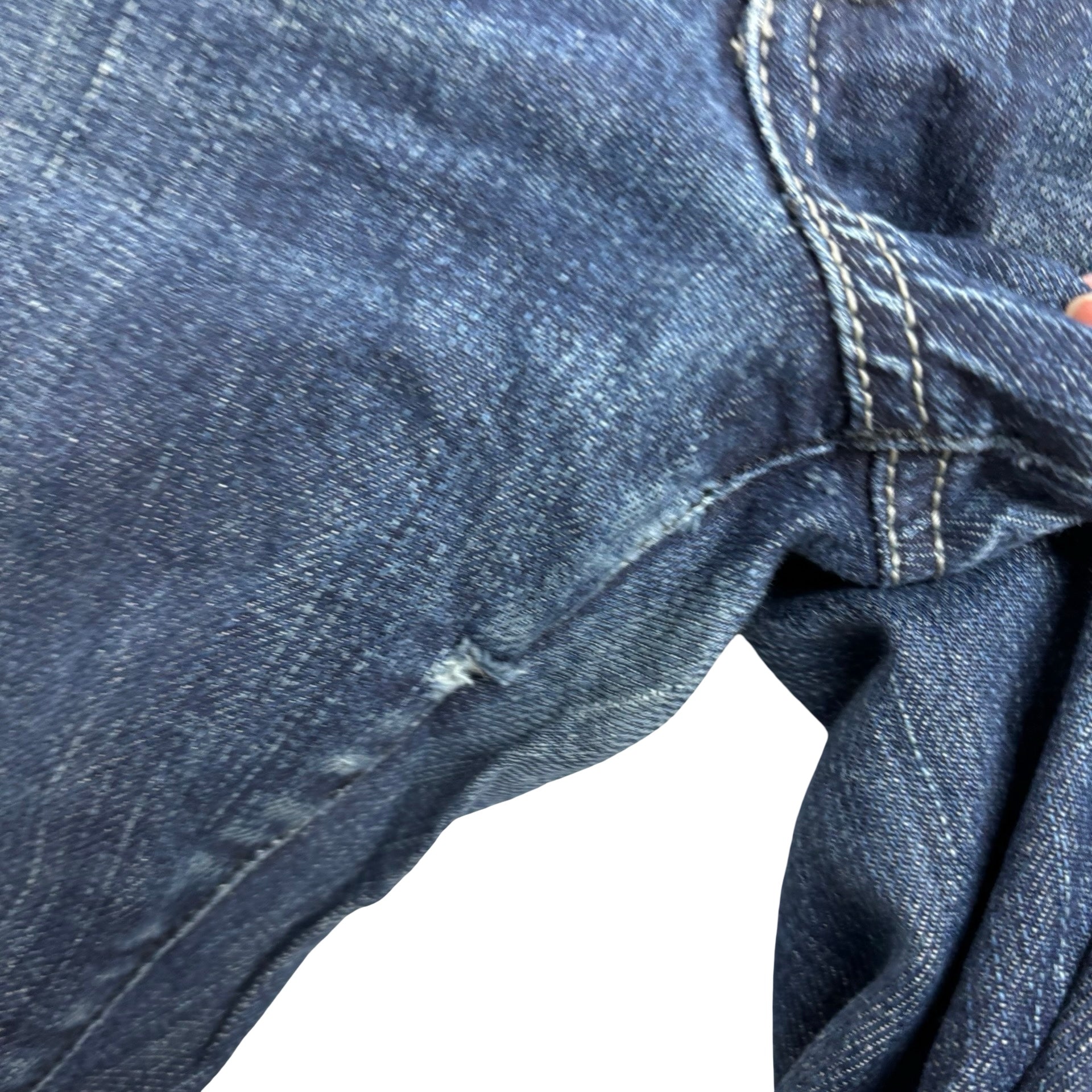 Diesel Ronhary Jeans W31 L34 Womens Dark Blue Slim Bootcut Fit Stretch Denim (F)