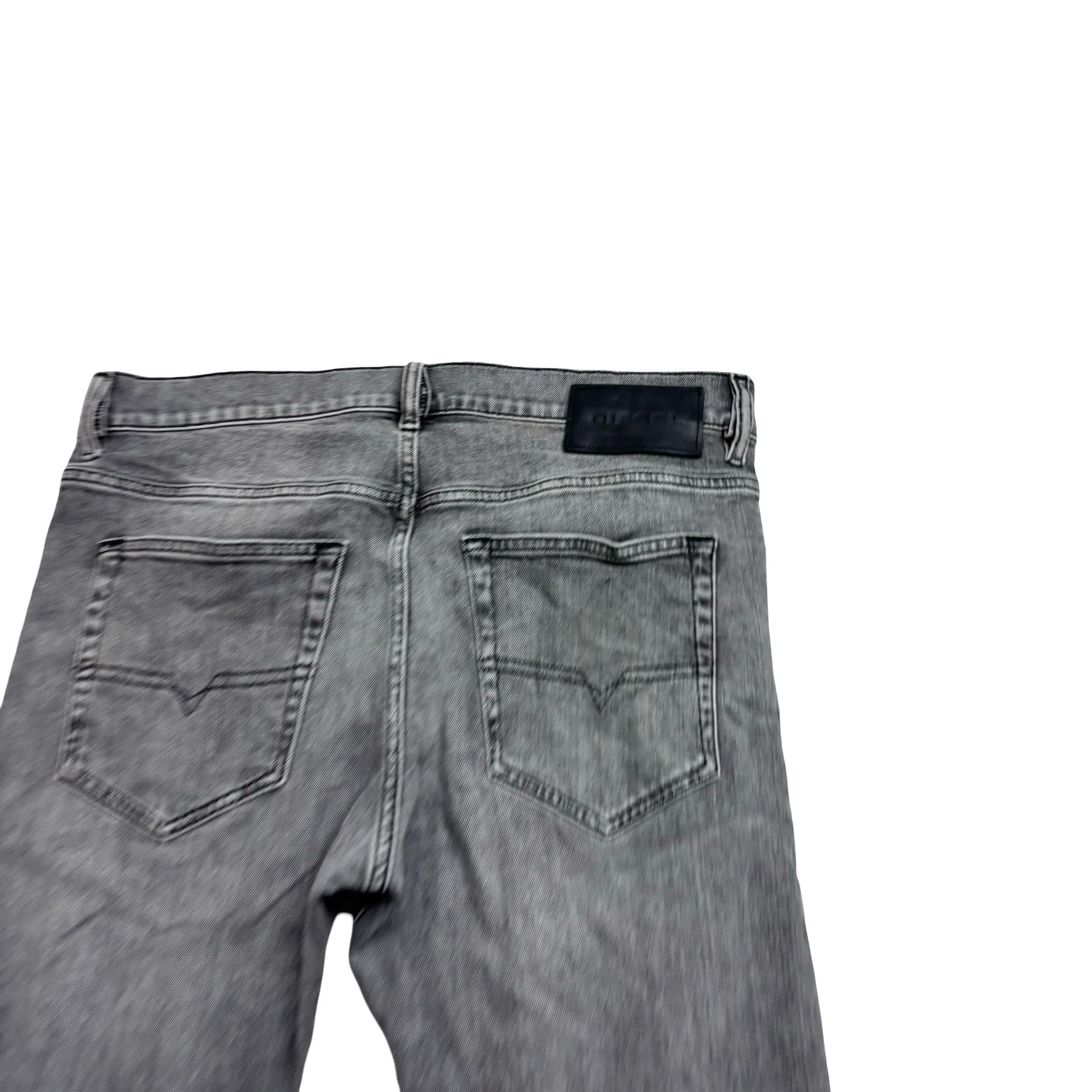 Diesel D Luster Jeans W32 L30 Mens Grey Slim Fit Stretch Denim (E)