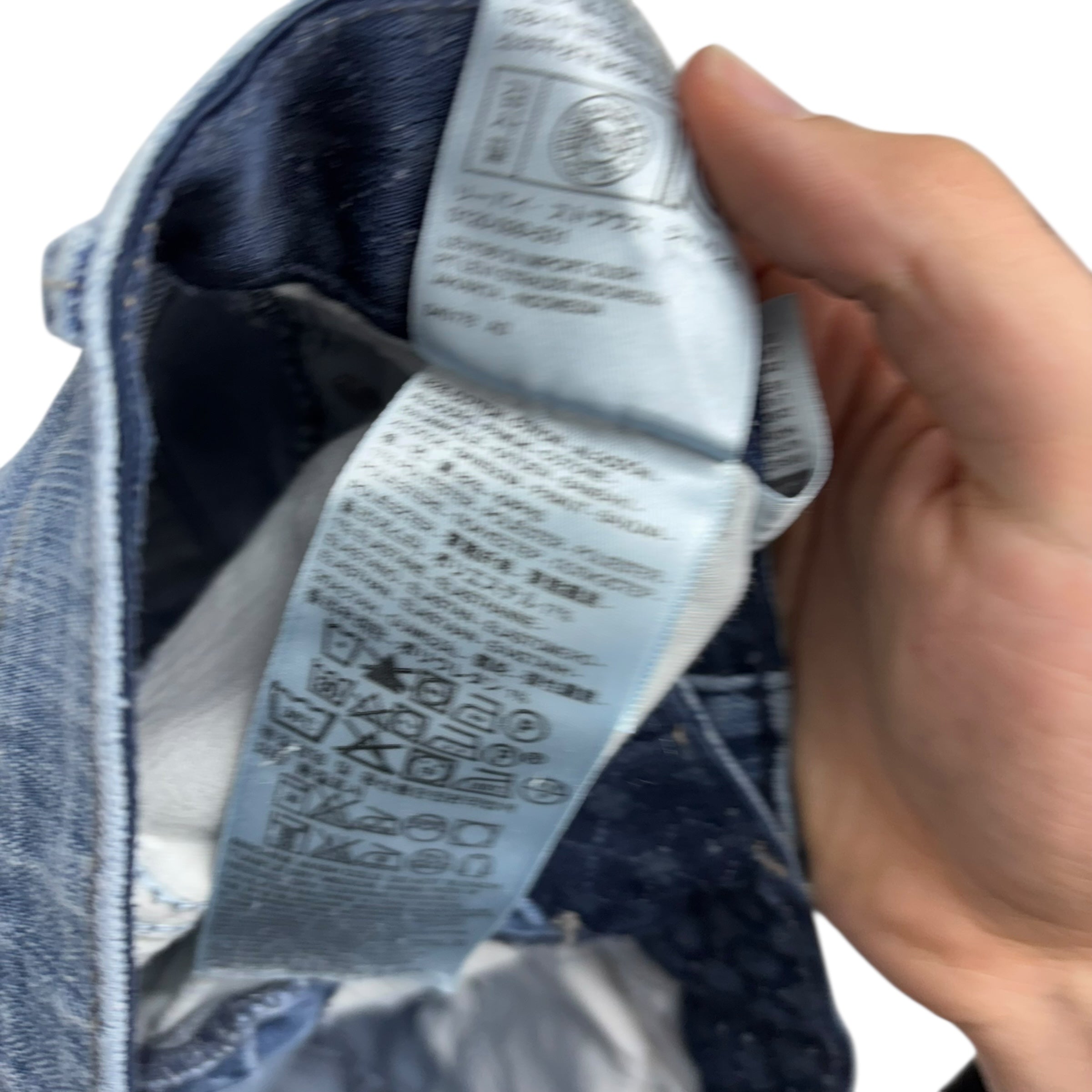 Levis 525 Jeans W27 L31 Womens Mid Blue Regular Straight Stretch Vintage Denim