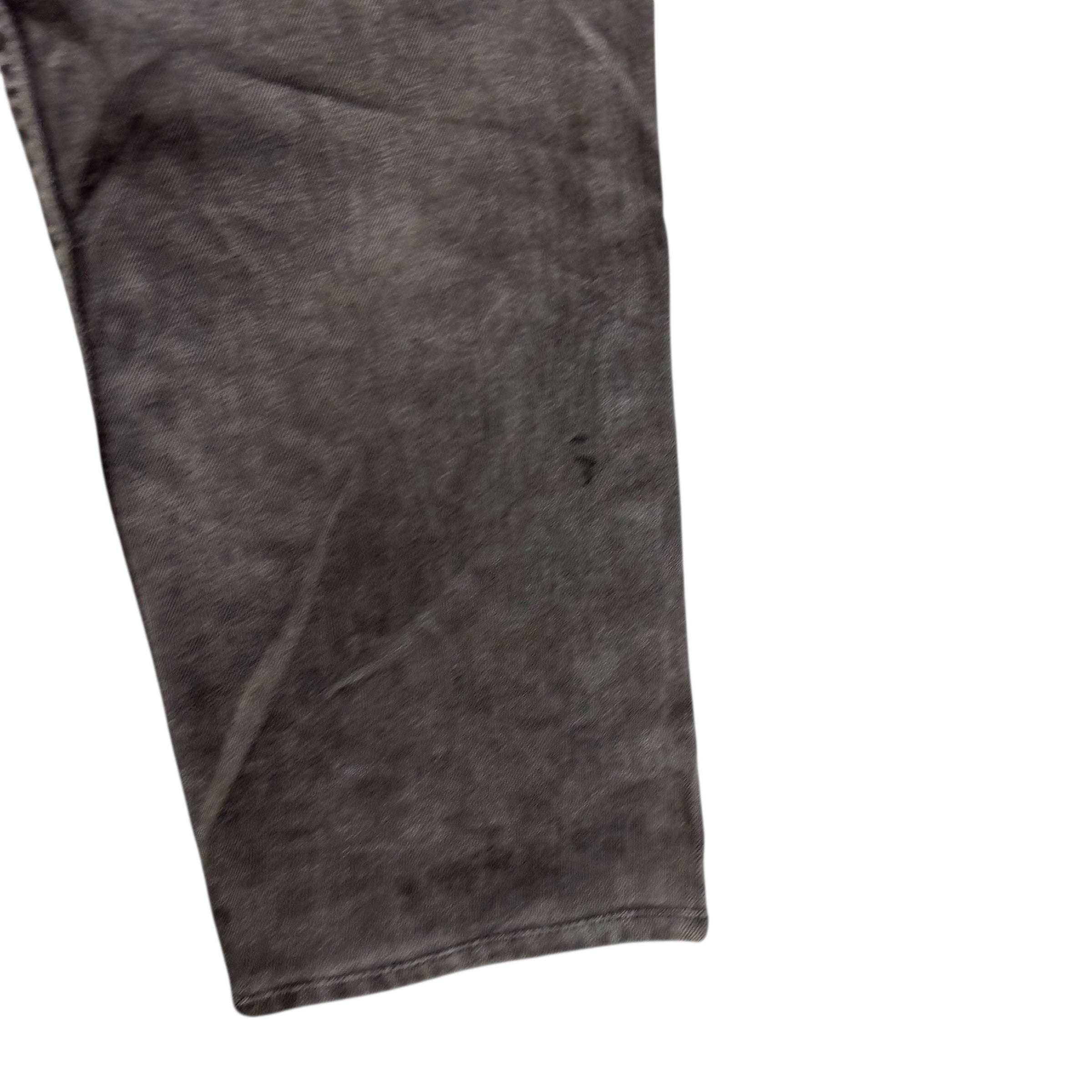 Levis 502 Jeans W33 L29 Mens Grey Regular Tapered Fit Stretch Denim