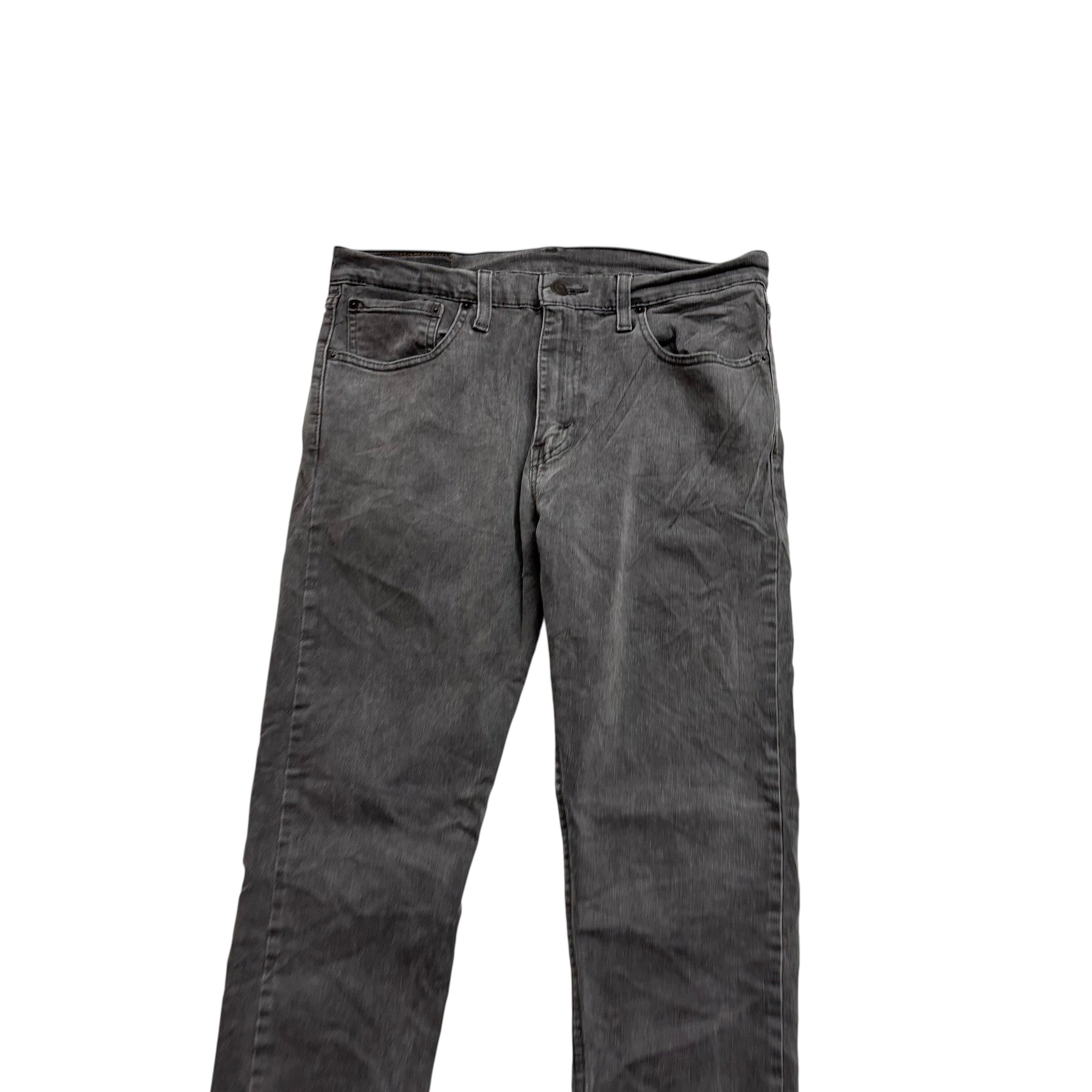 Levis 512 Jeans W32 L29 Mens Grey Slim Tapered Fit Stretch Denim