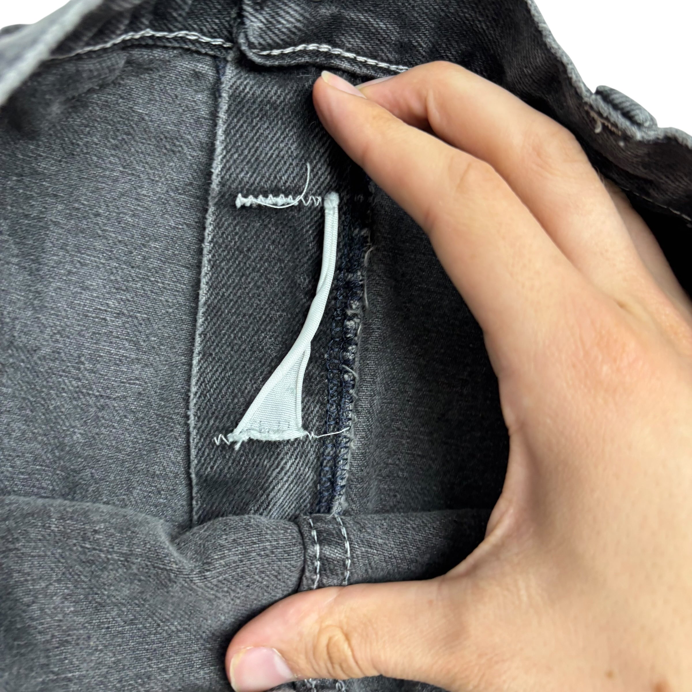 Wrangler Jeans W38 L30 Mens Black Relaxed Tapered Fit Vintage Denim