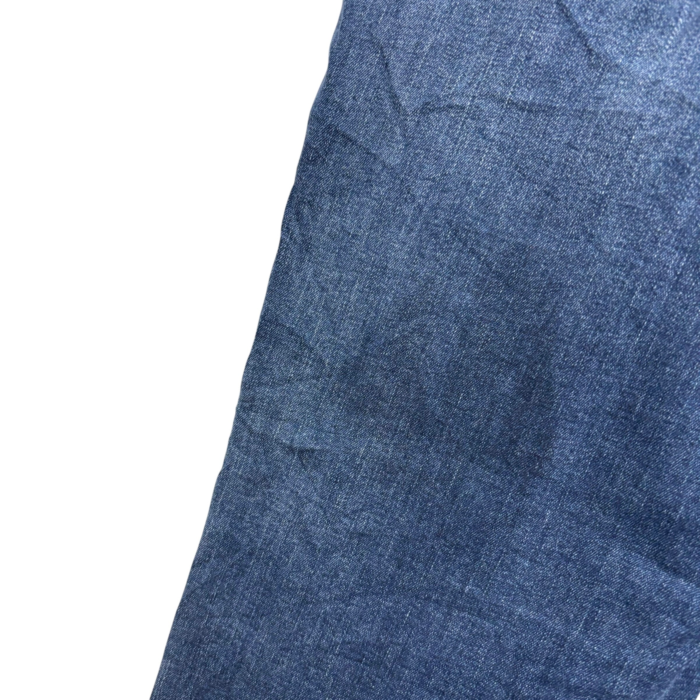 Levis 541 Jeans W33 L29 Mens Navy Blue Athletic Tapered Fit Stretch Denim