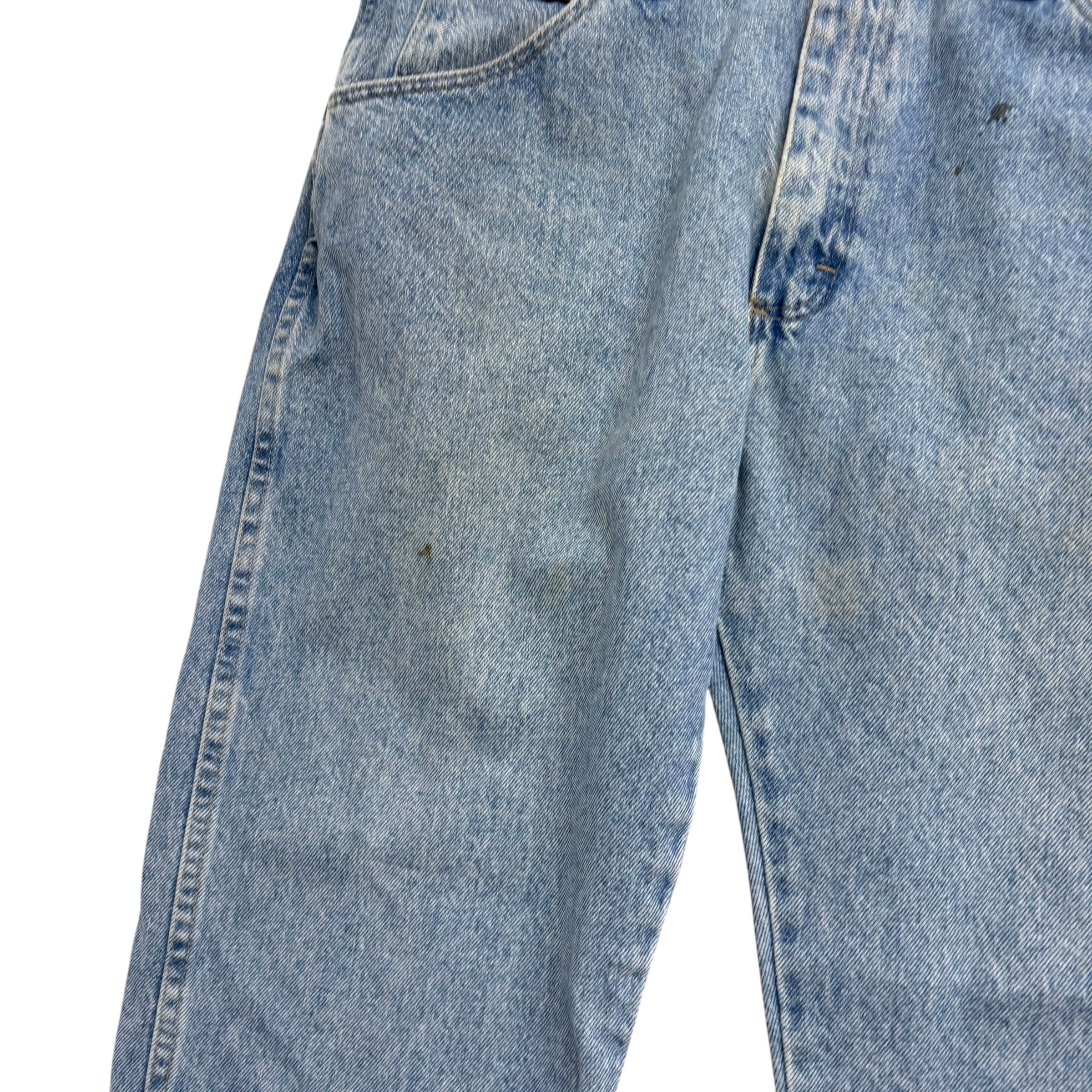 Wrangler Jeans W34 L29 Mens Regular Straight Fit Light Blue Denim (F)