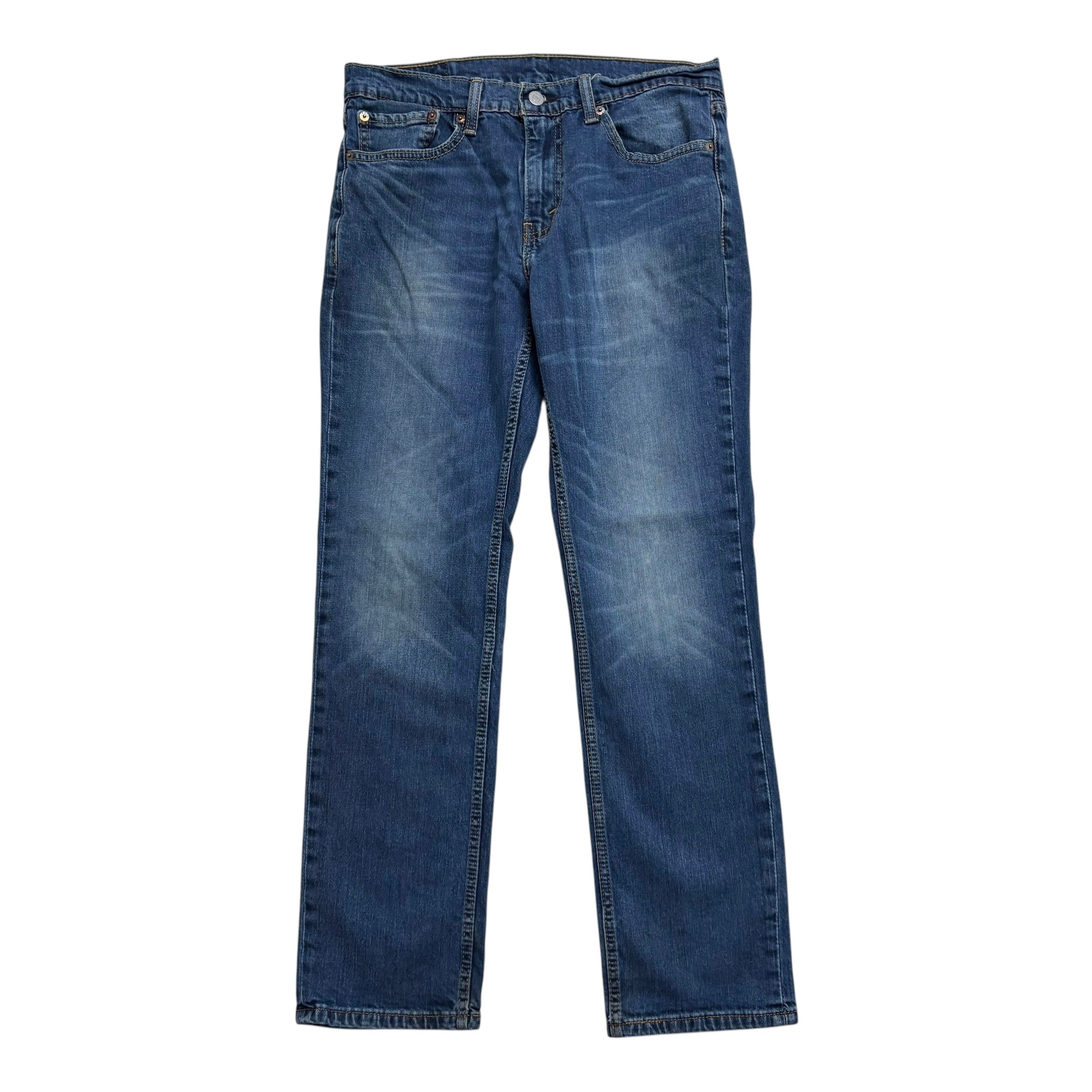 Levis 511 Jeans W32 L30 Mens Mid Blue Slim Fit Stretch Denim