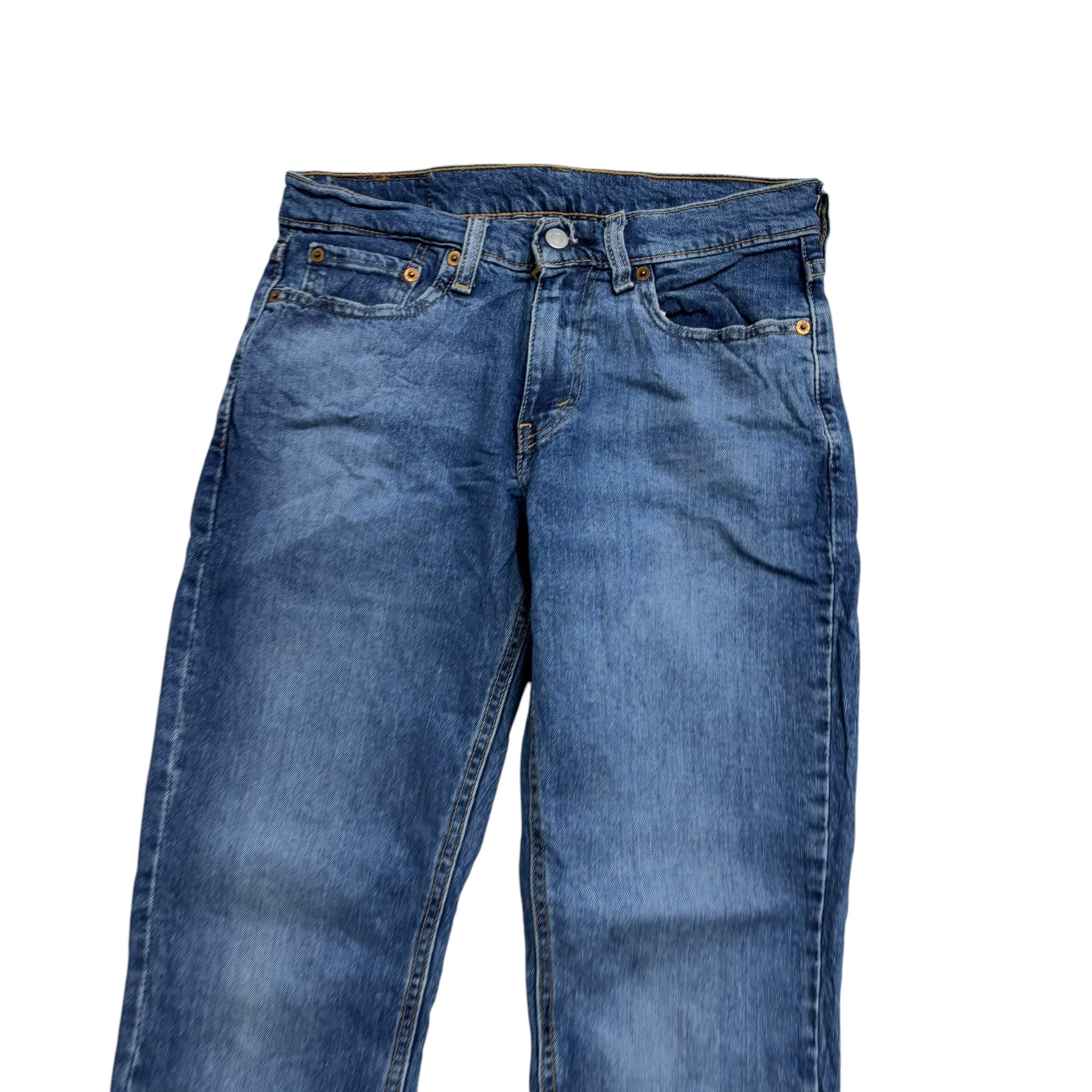 Levis 531 Jeans W29 L30 Mens Mid Blue Athletic Slim Fit Stretch Denim
