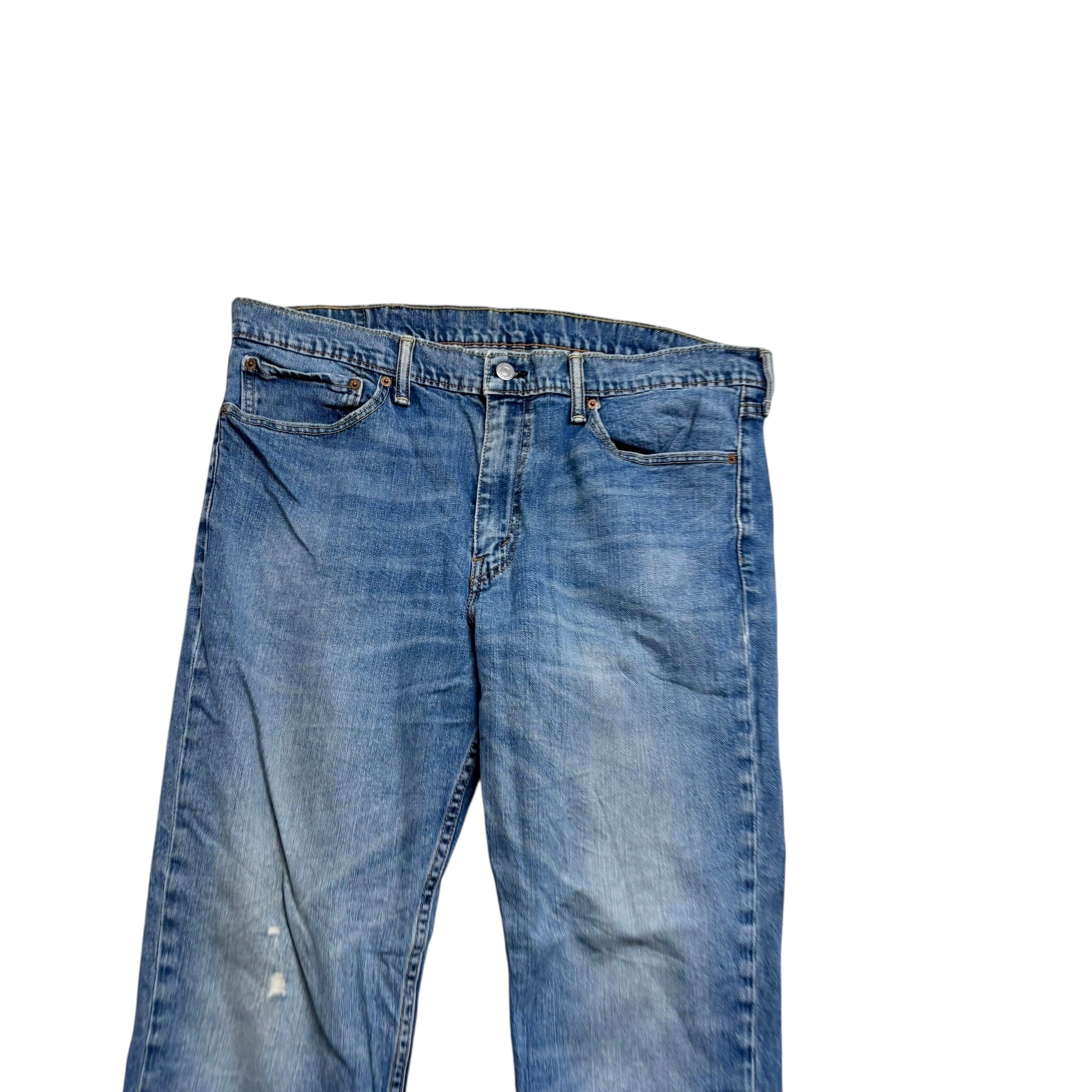 Levis 511 Jeans W38 L26 Mens Light Blue Slim Fit Stretch Denim (F)