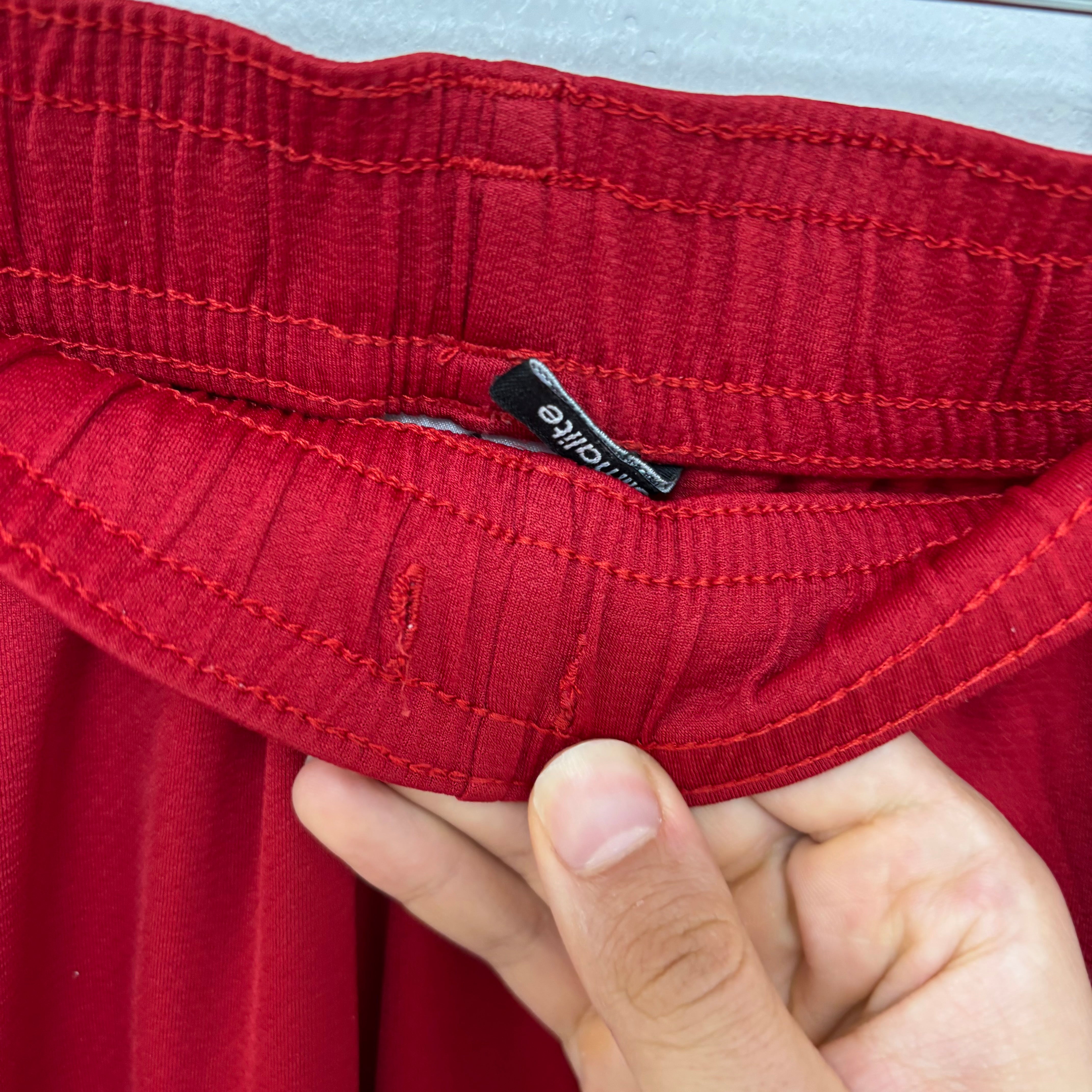 Adidas Shorts Mens Medium Red Sports Running Gym Athletic