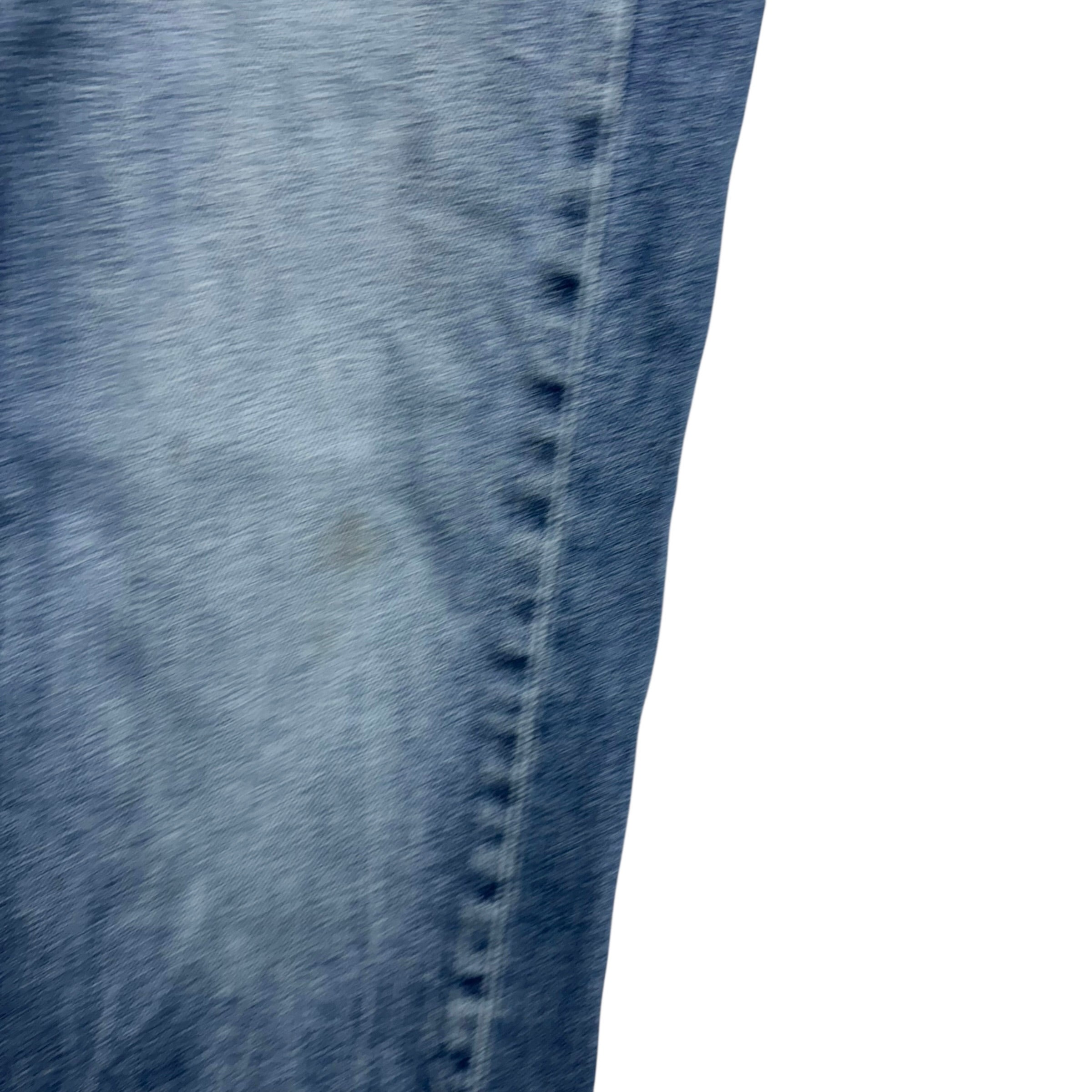 Levis 514 Jeans W29 L32 Mens Mid Blue Regular Straight Fit Stretch Denim