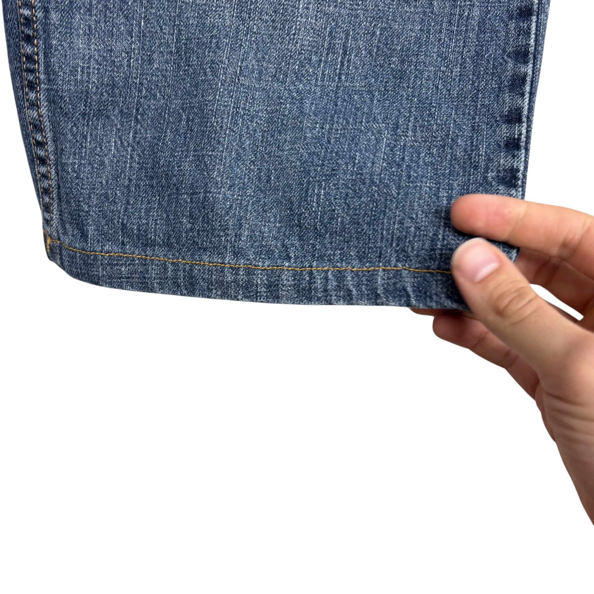 Levis 559 Jeans W36 L25 Mens Mid Blue Baggy Relaxed Fit Vintage Denim (F)