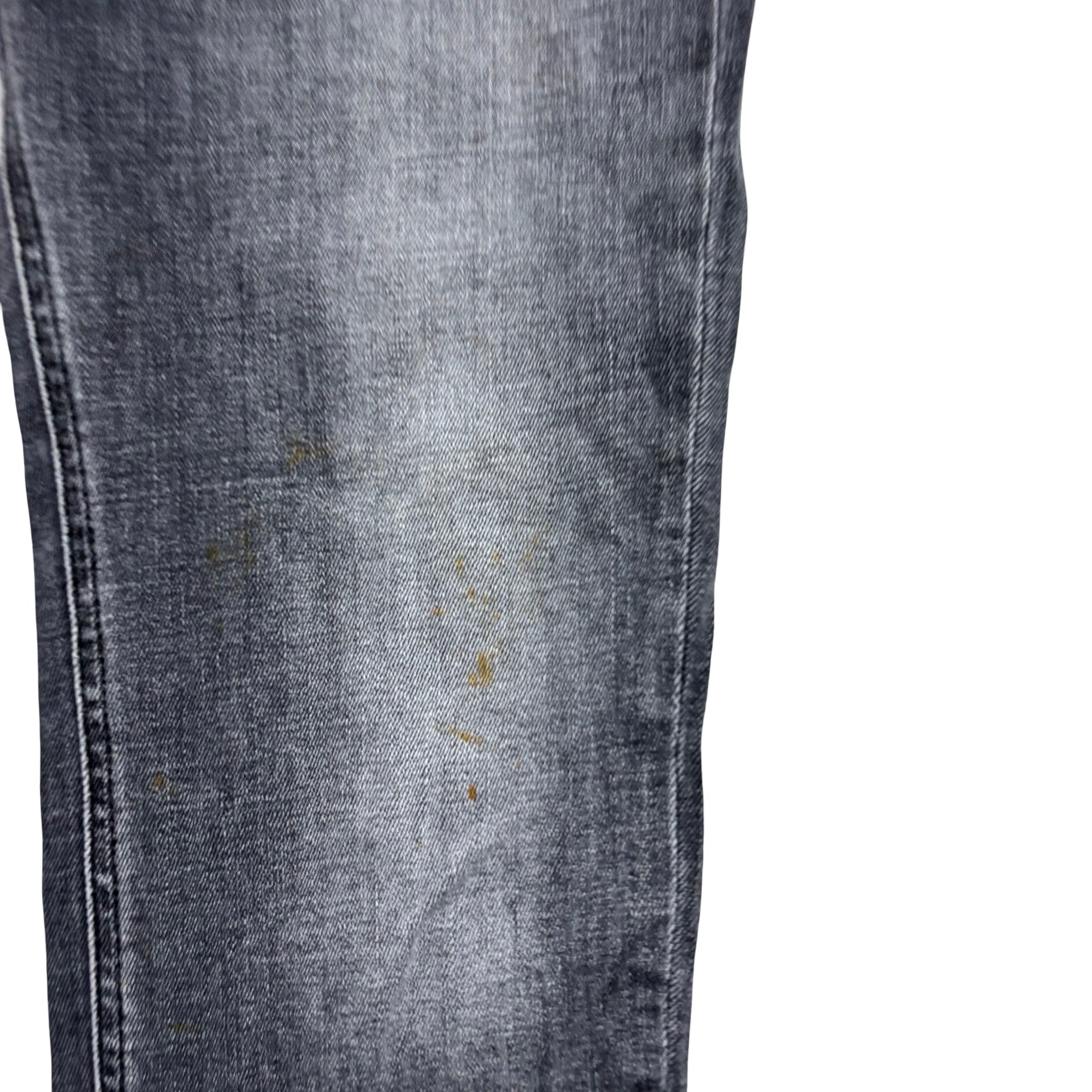 Diesel Sleenker Jeans W32 L32 Mens Grey Skinny Fit Stretch Denim (F)