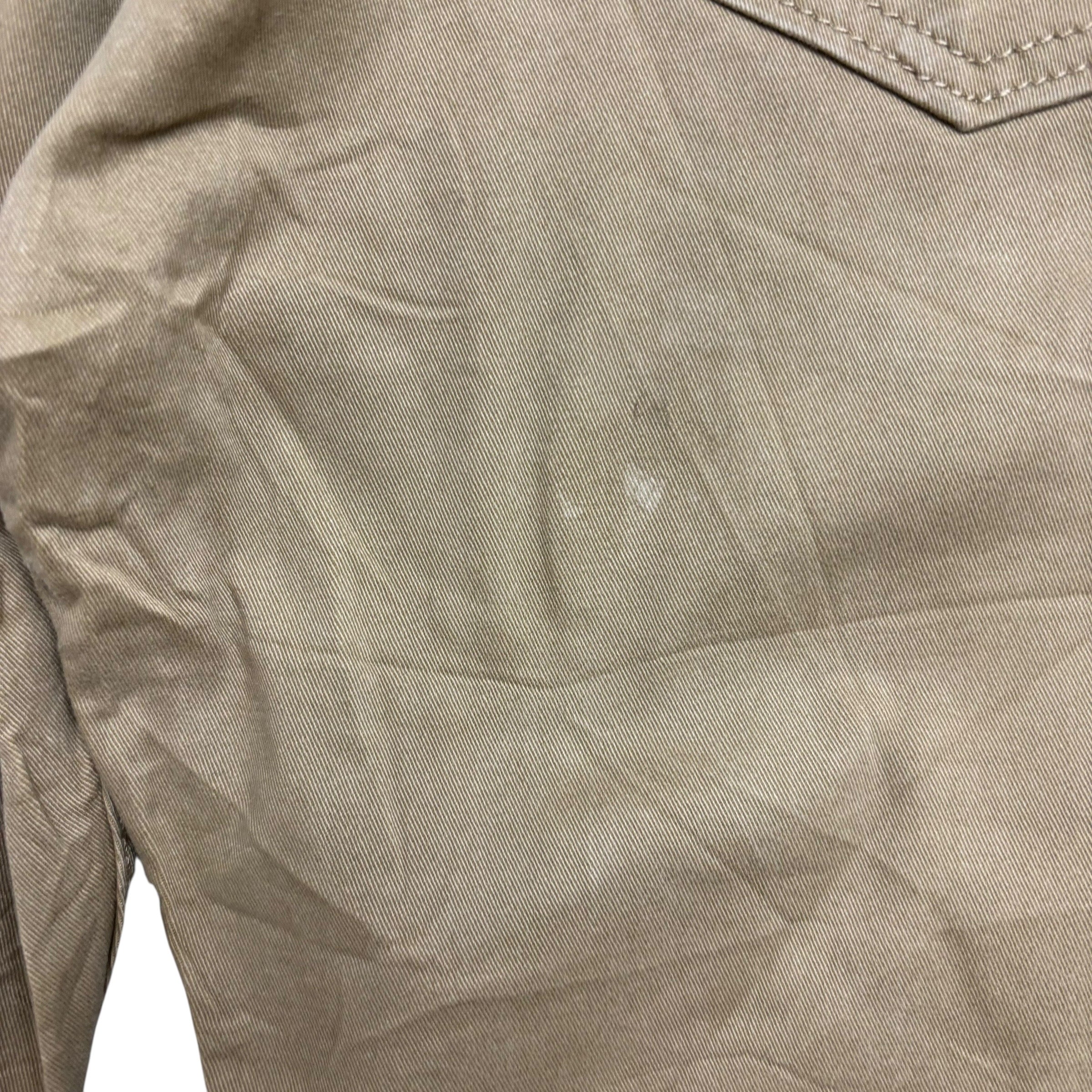 Levis 511 Trousers W32 L34 Mens Beige Slim Fit Stretch Pants