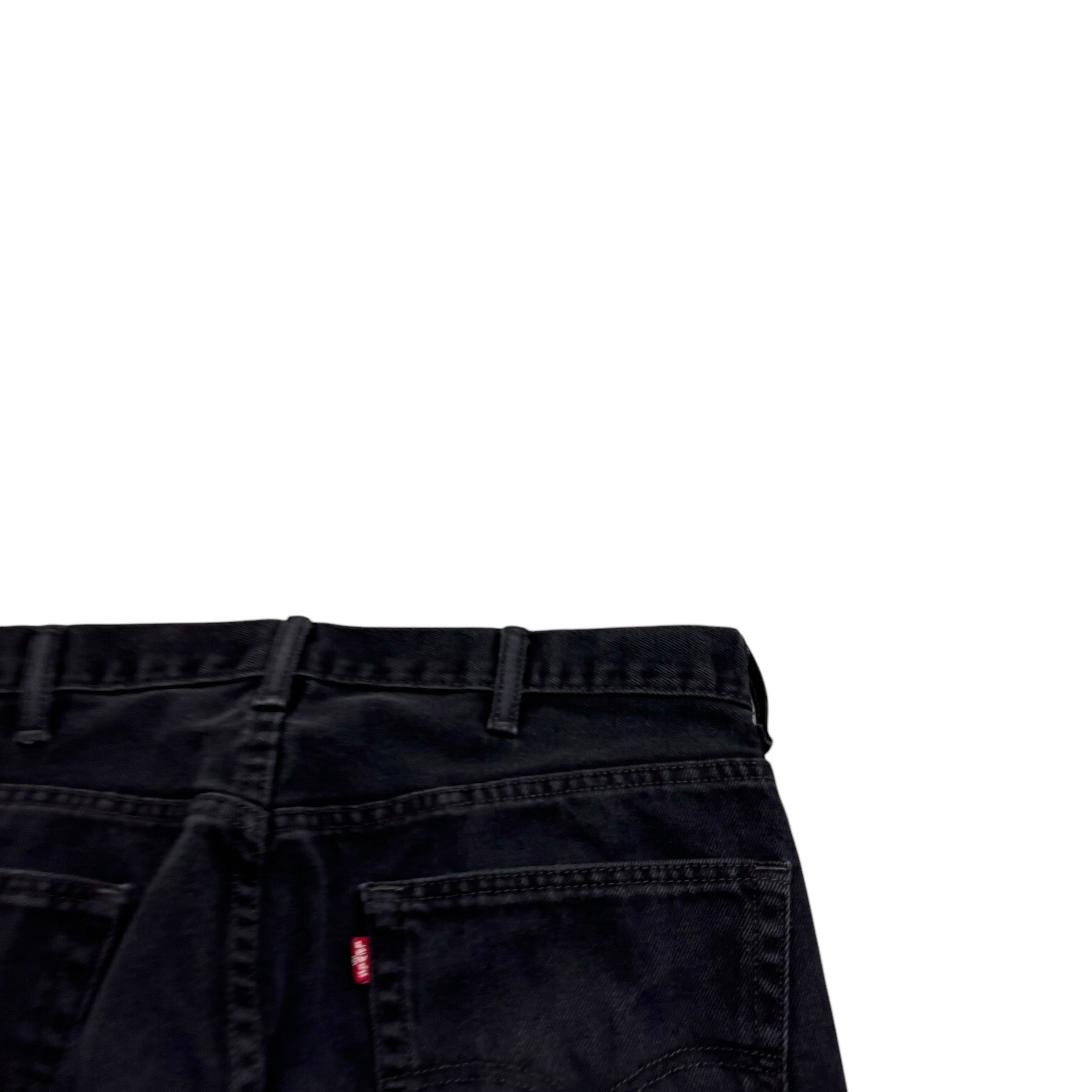 Levis 550 Jeans W36 L34 Mens Black Baggy Relaxed Straight Fit Denim